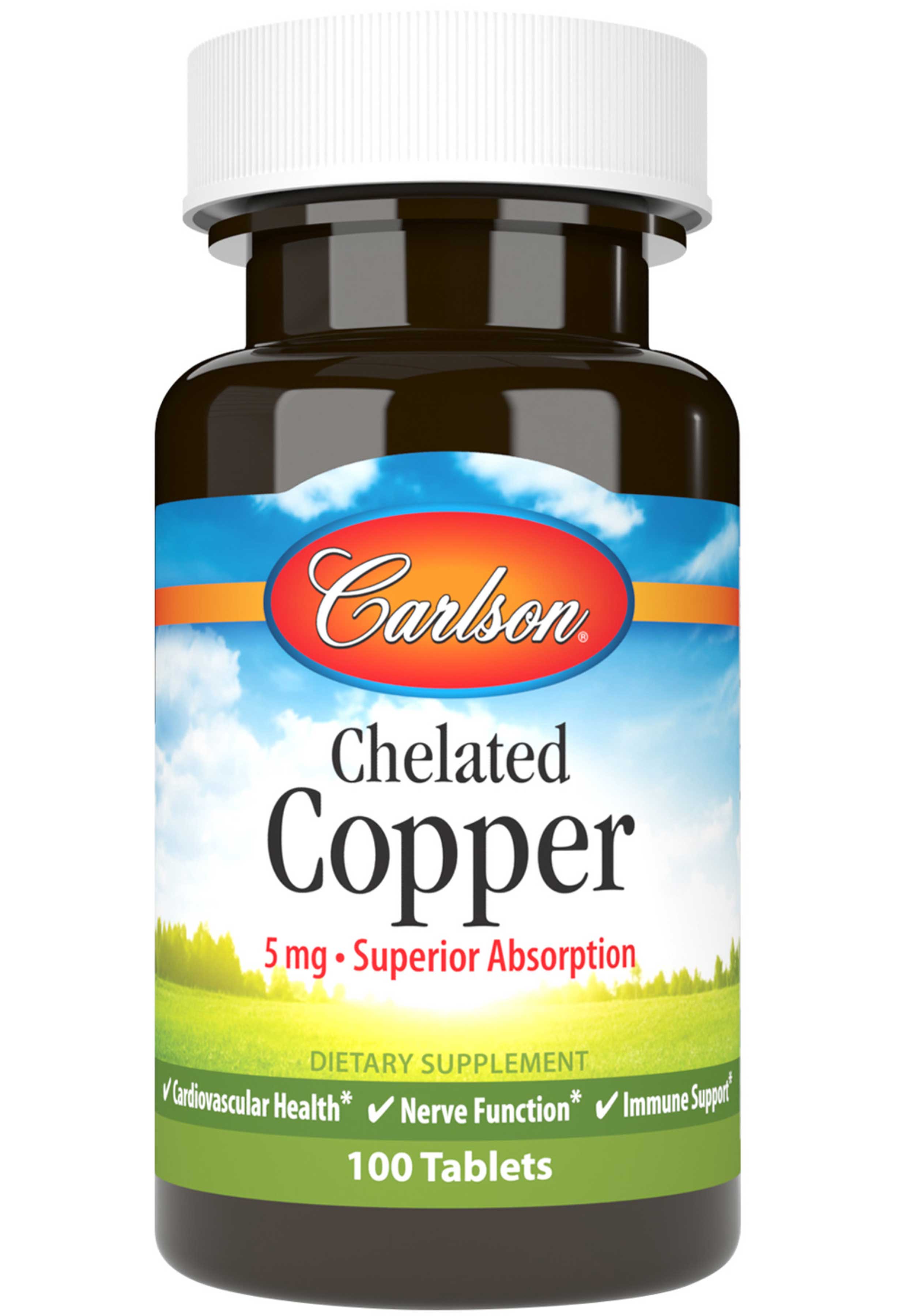 Carlson Labs Chelated Copper 5 mg