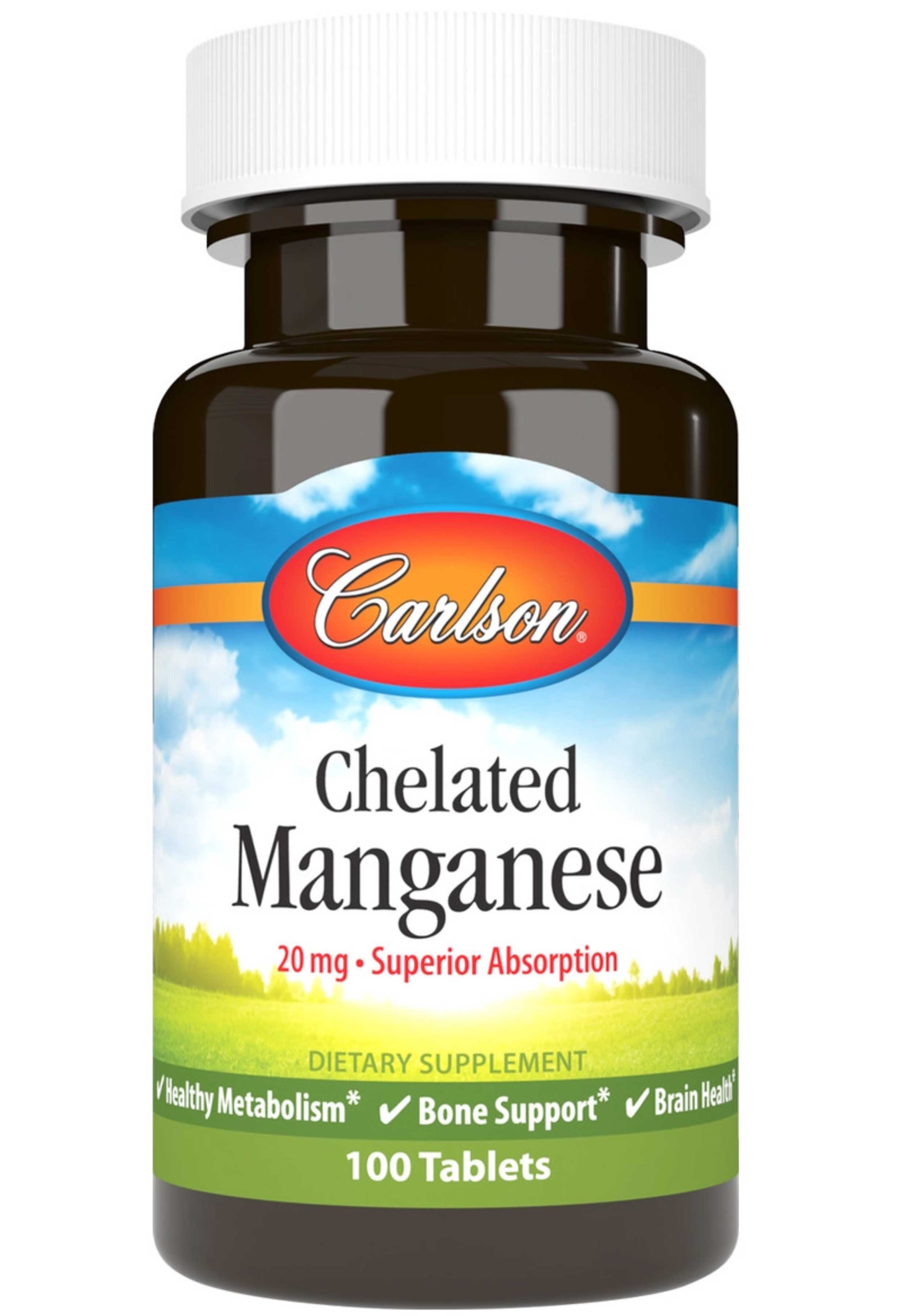 Carlson Labs Chelated Manganese