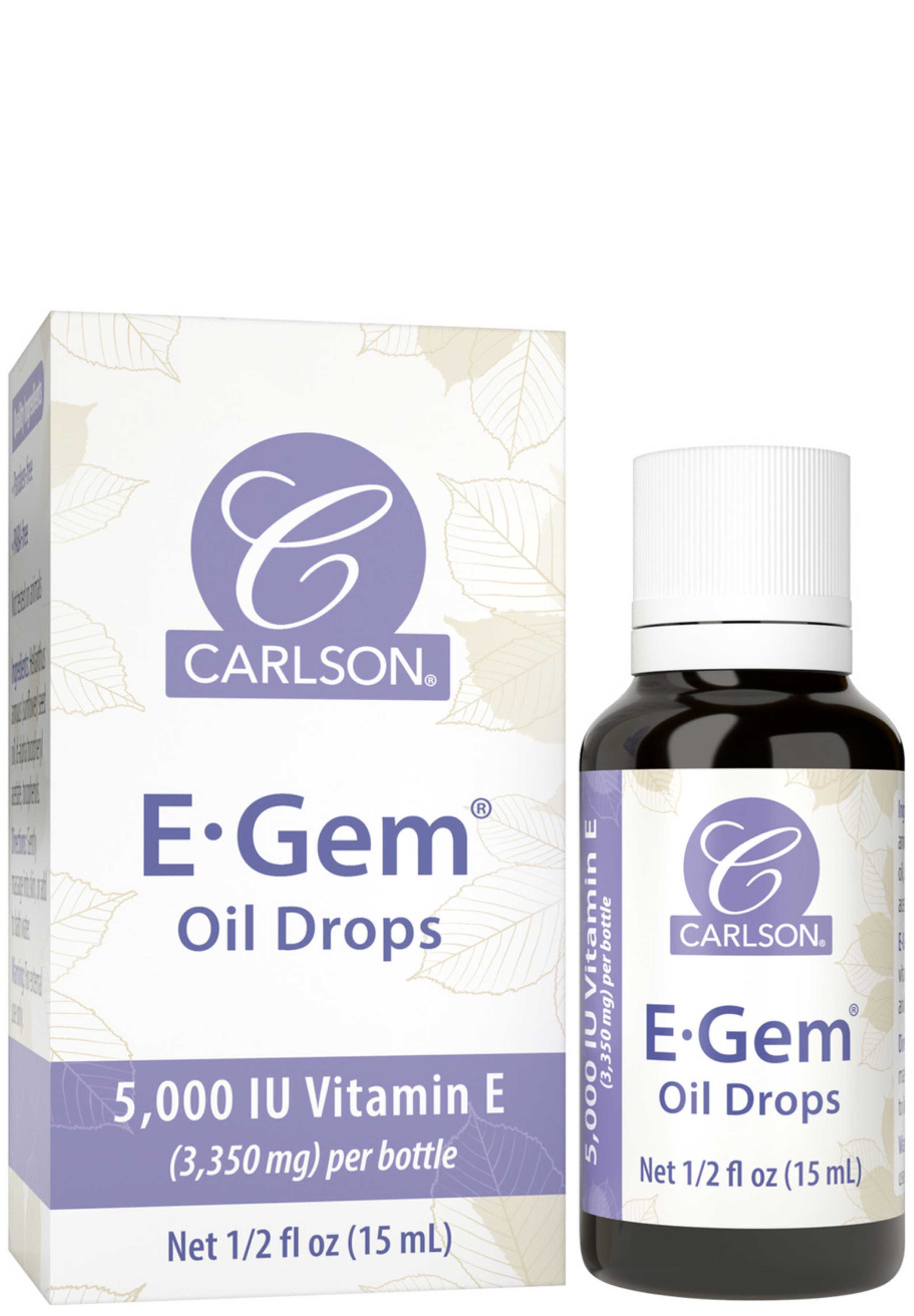 Carlson Labs E-Gem Oil Drops