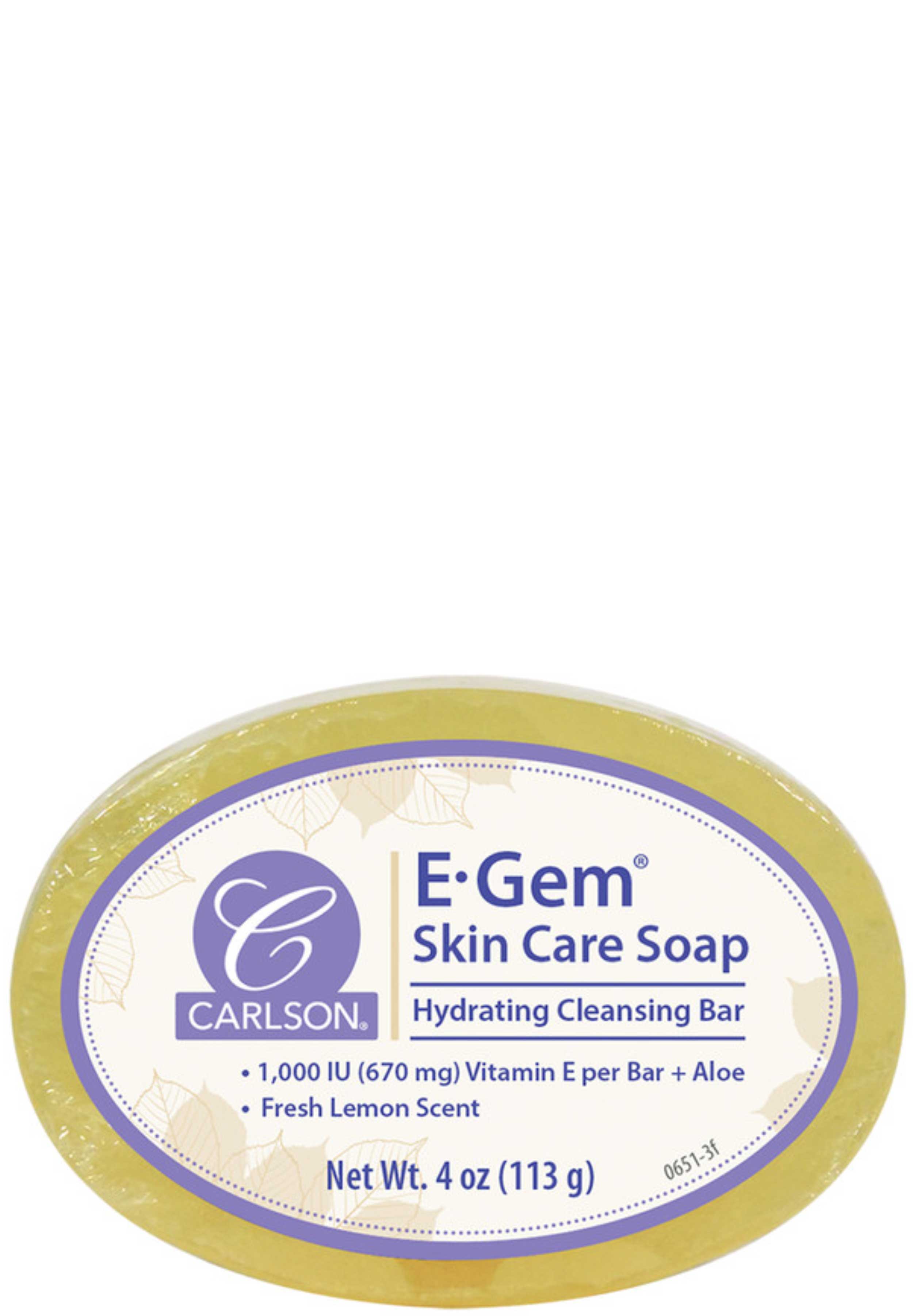 Carlson Labs E-Gem Skin Care Soap