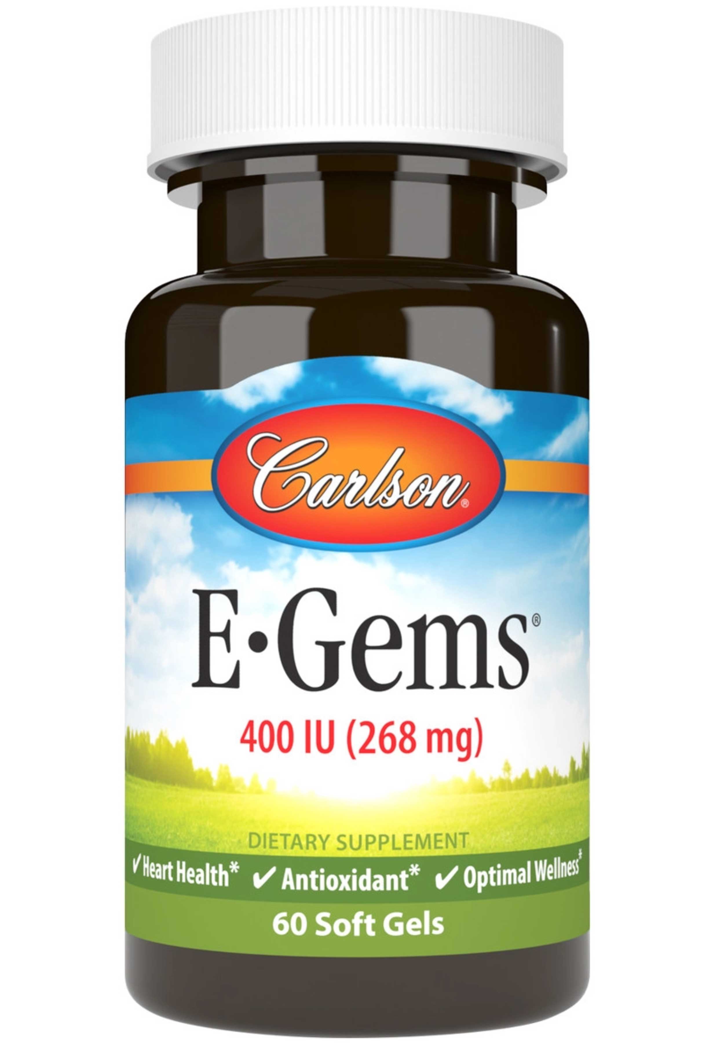 Carlson Labs E-Gems 400 IU (268 mg)