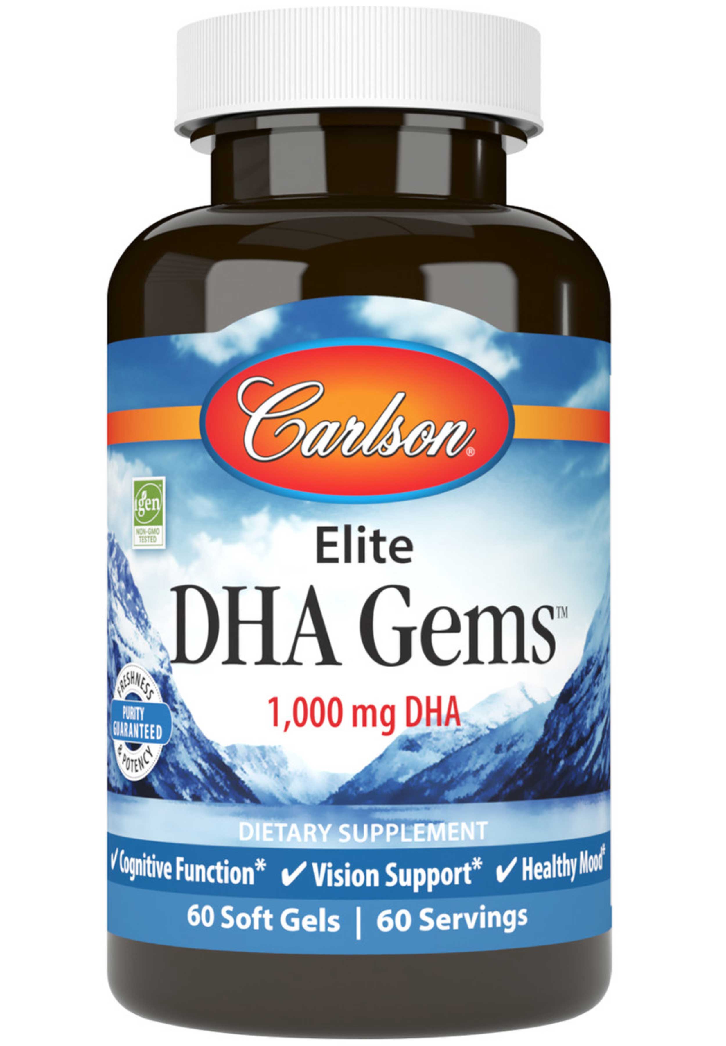 Carlson Labs Elite DHA Gems