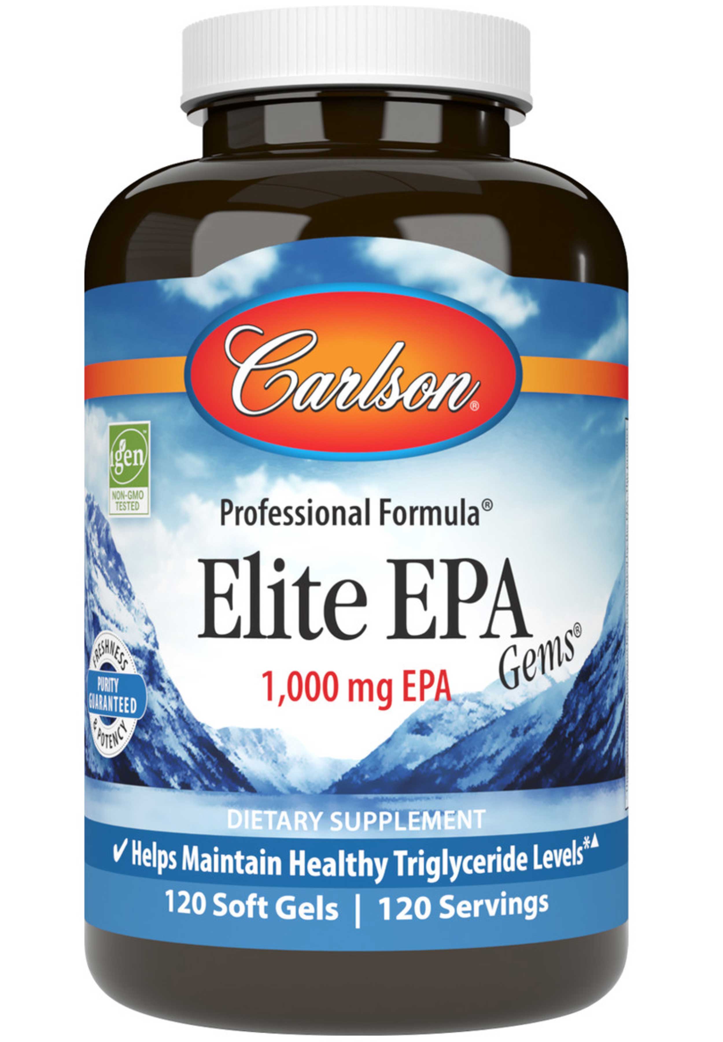 Carlson Labs Elite EPA Gems 1,000 mg