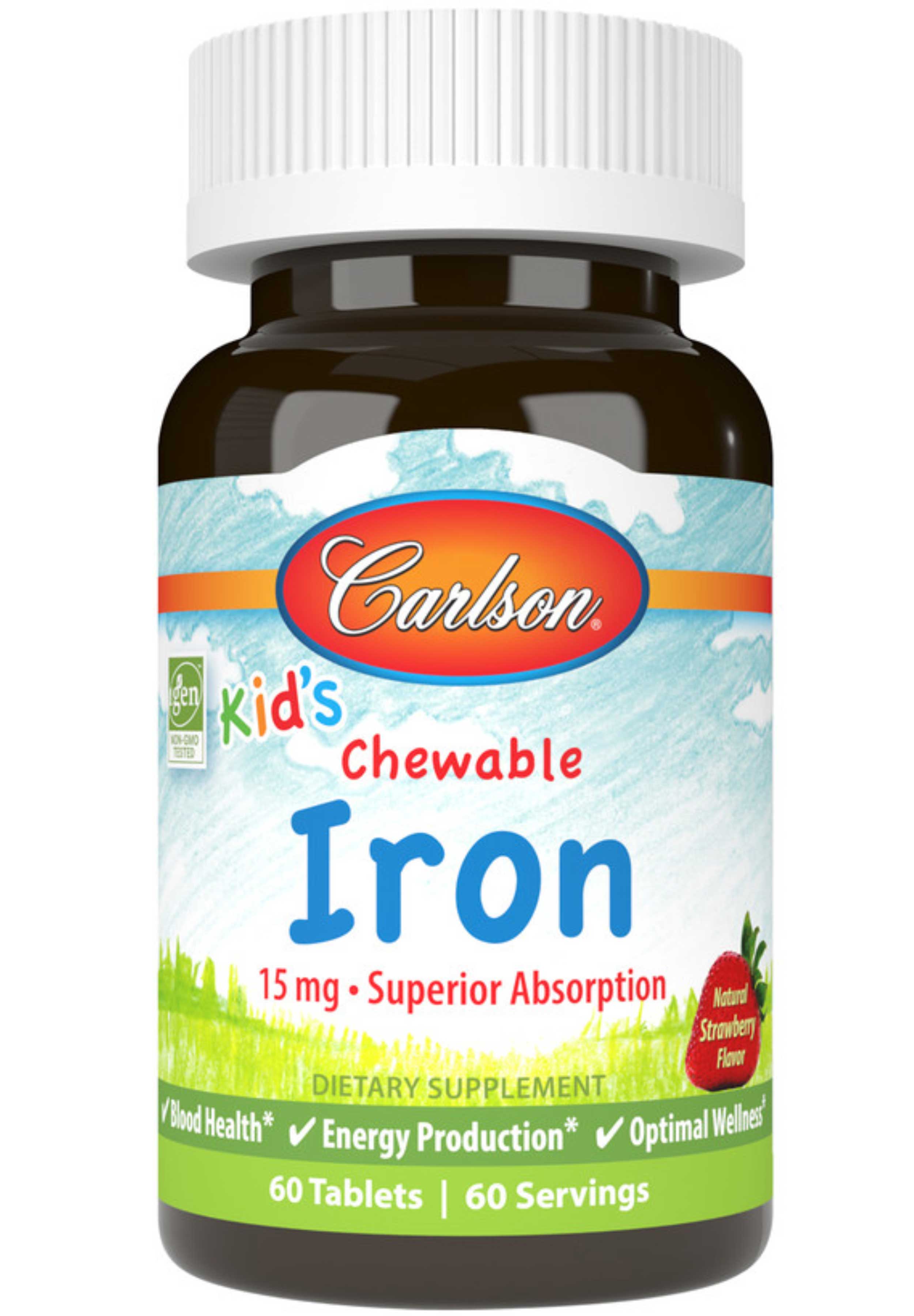 Carlson Labs Kid's Chewable Iron