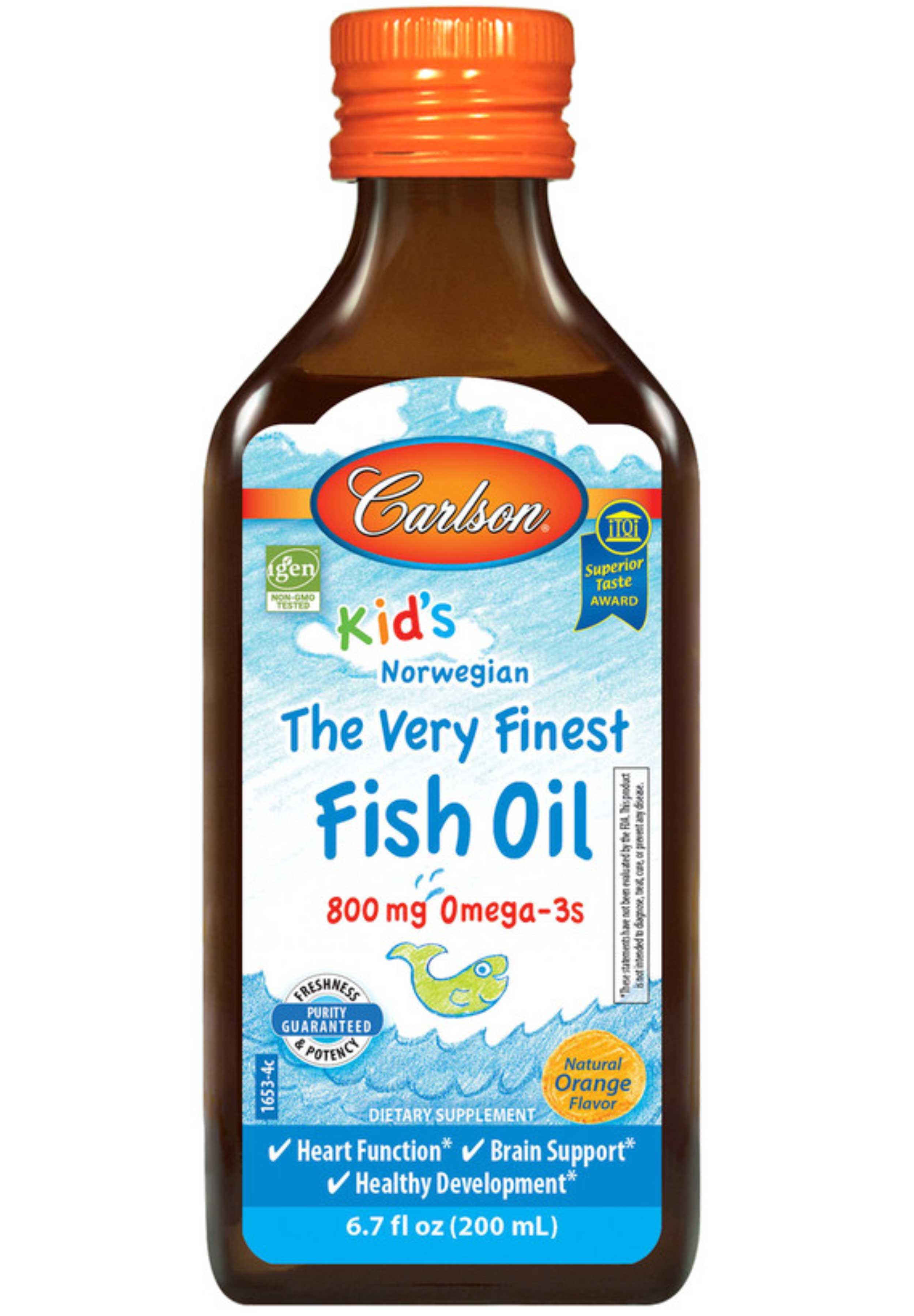 Carlson Labs Kid's Norwegian The Very Finest Fish Oil