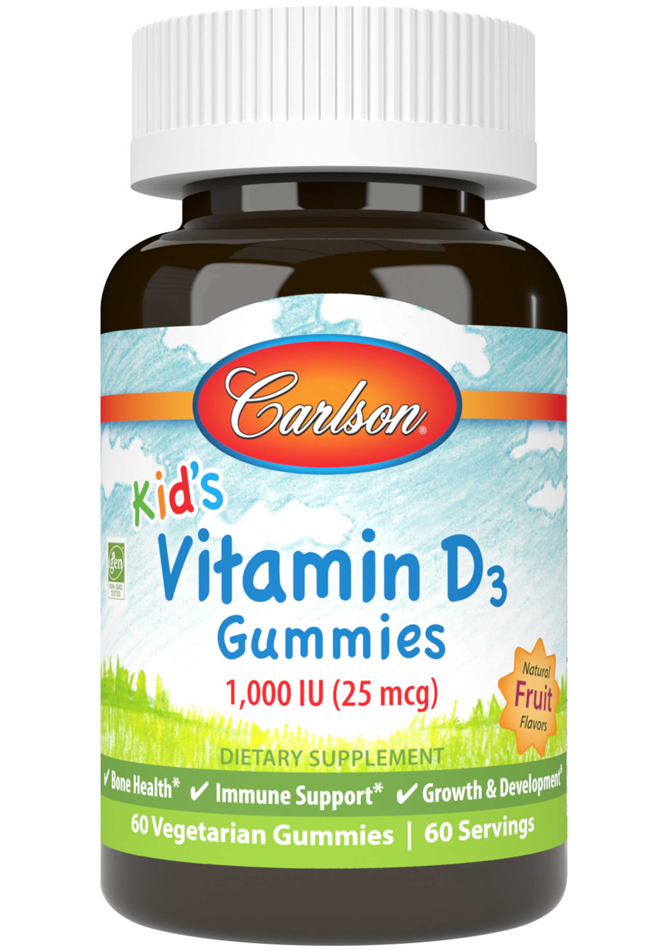 Carlson Labs Kid's Vitamin D3 Gummies
