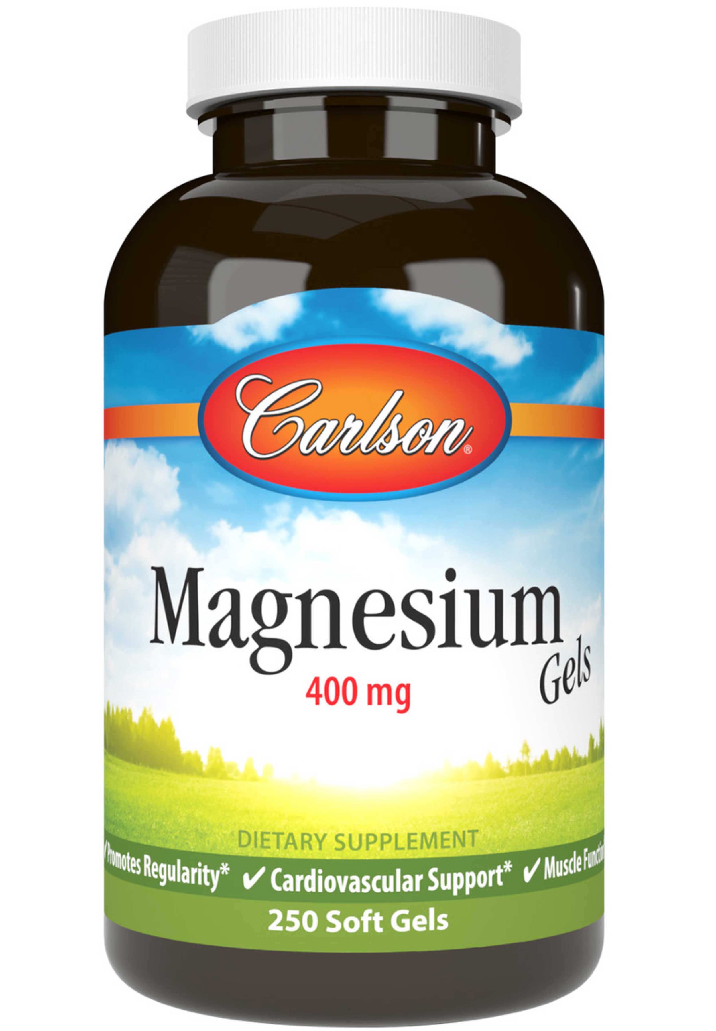 Carlson Labs Magnesium Gels 400 mg
