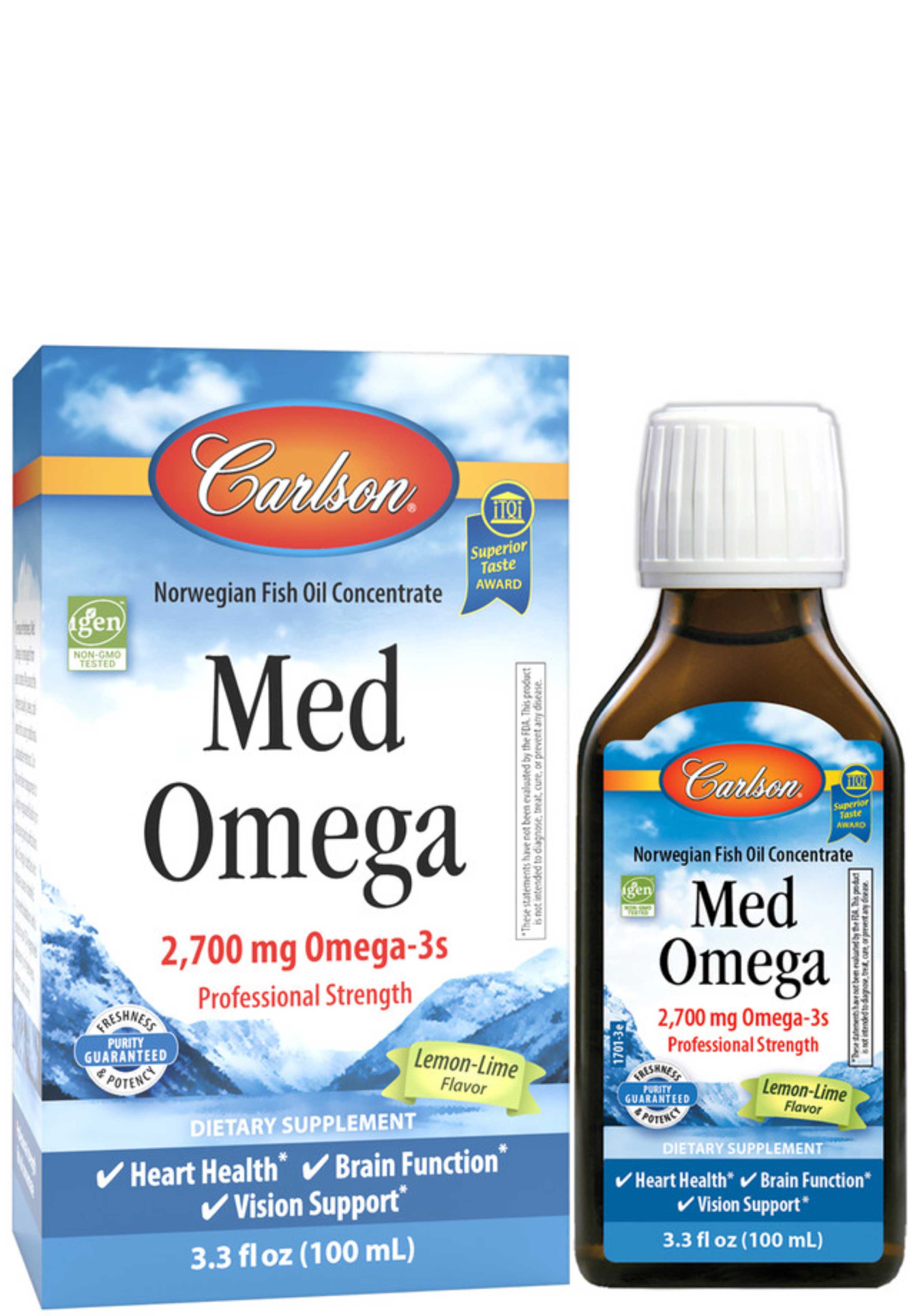 Carlson Labs Med Omega 2,700 mg