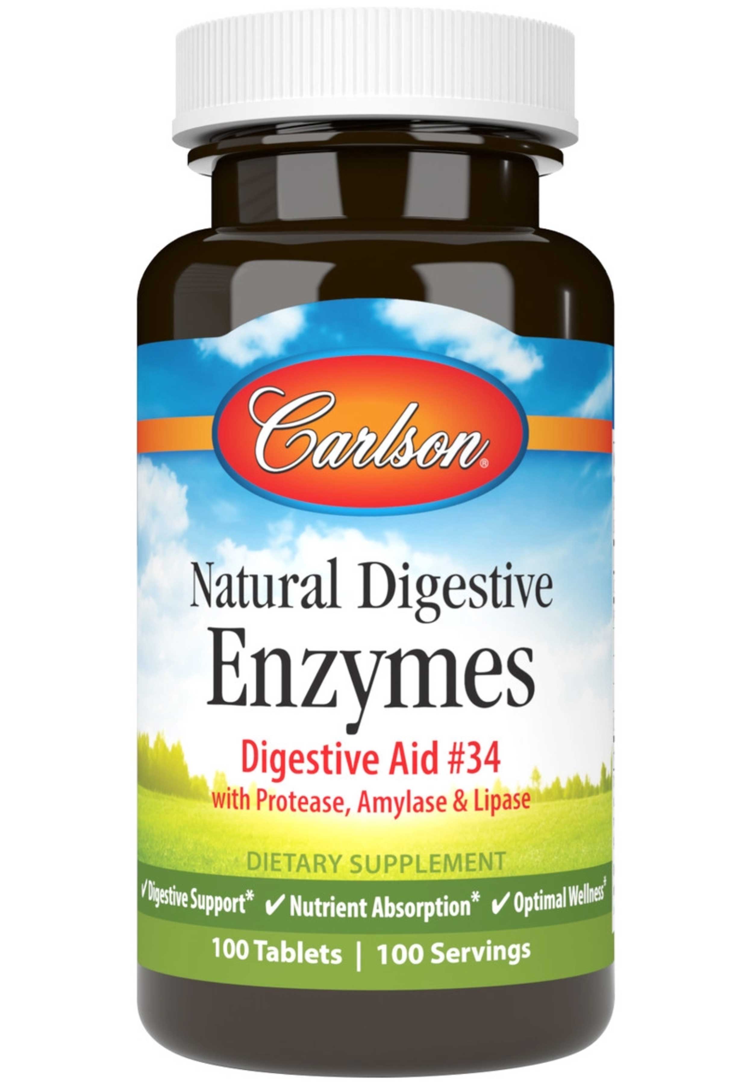Carlson Labs Natural Digestive Enzymes