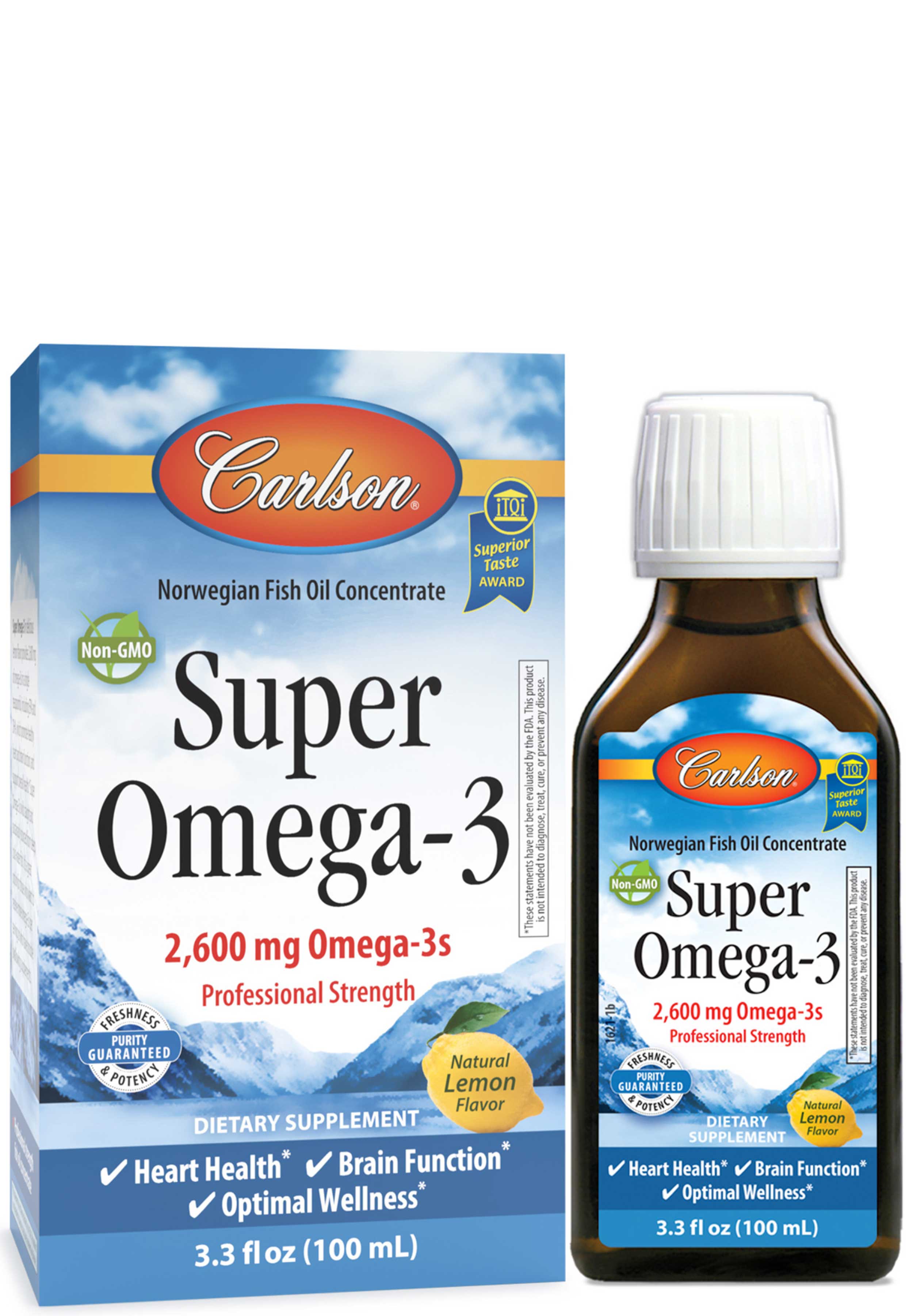 Carlson Labs Super Omega-3 2600 mg Omega-3s