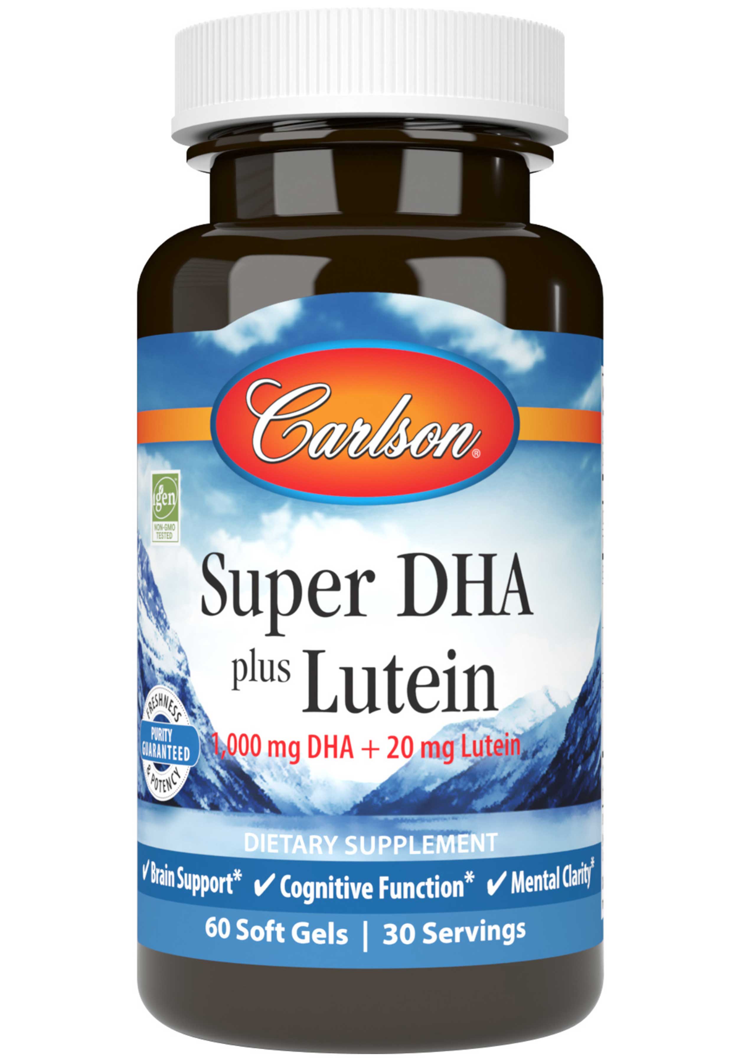 Carlson Labs Super DHA plus Lutein