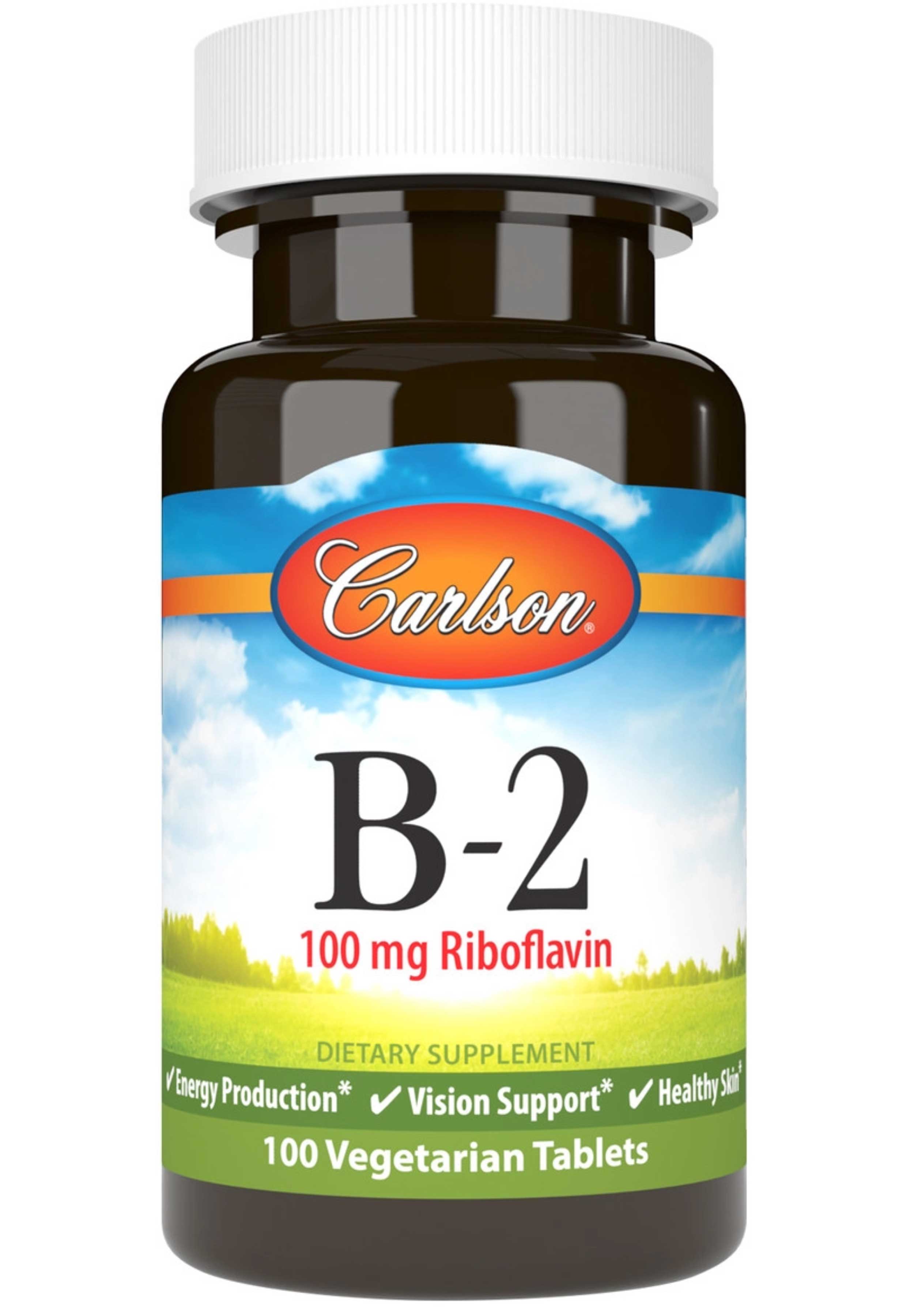 Carlson Labs Vitamin B-2 100 mg