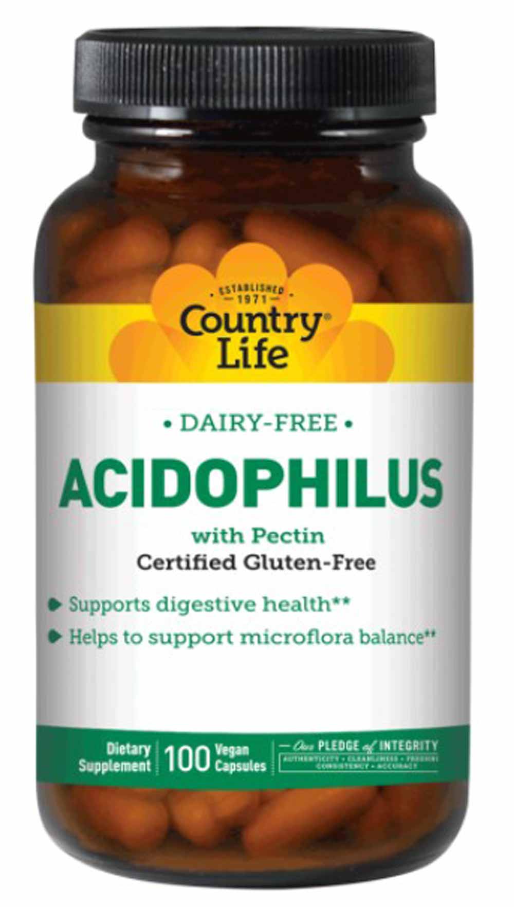 Country Life Acidophilus with Pectin