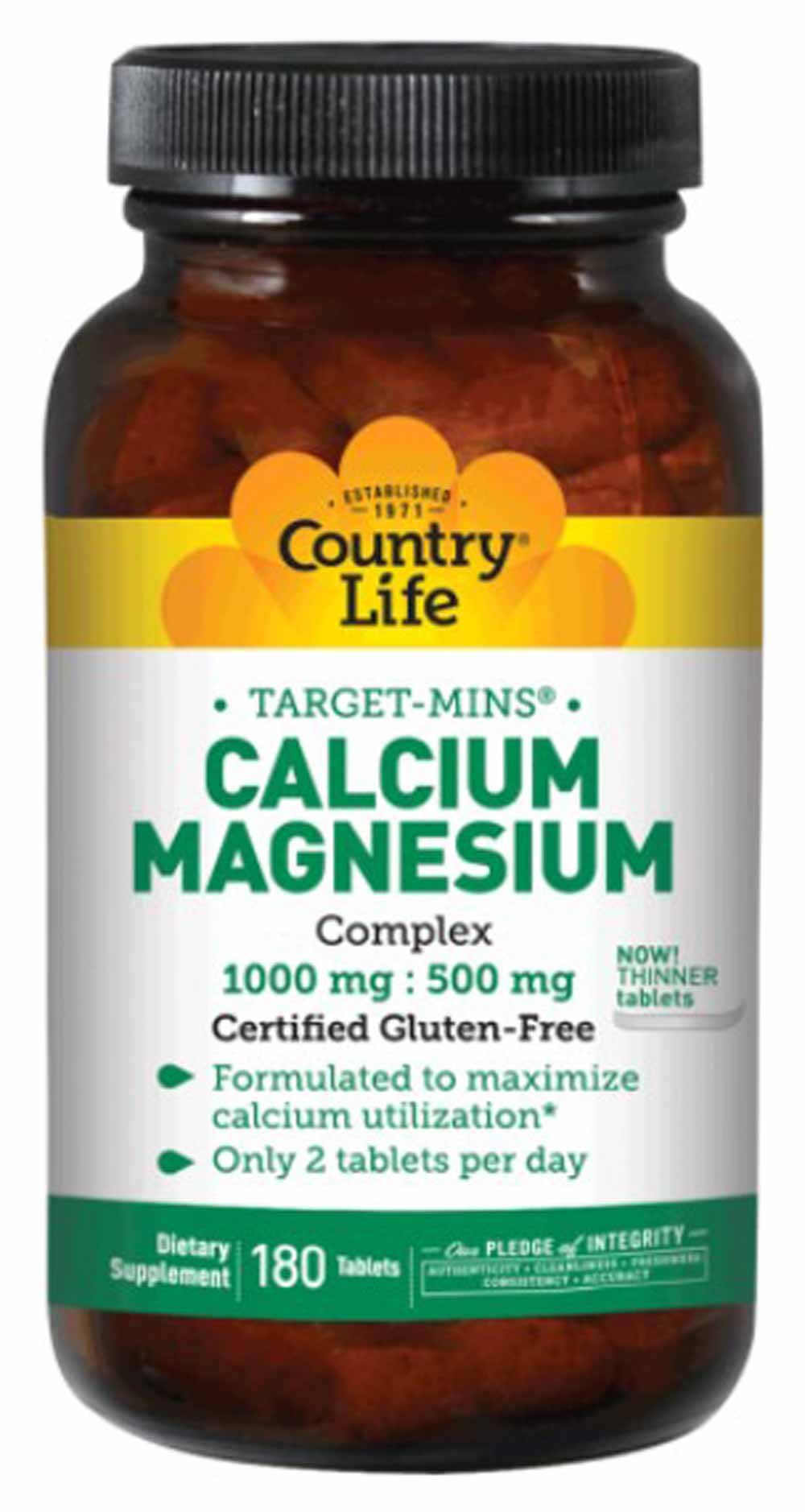 Country Life Calcium Magnesium Complex