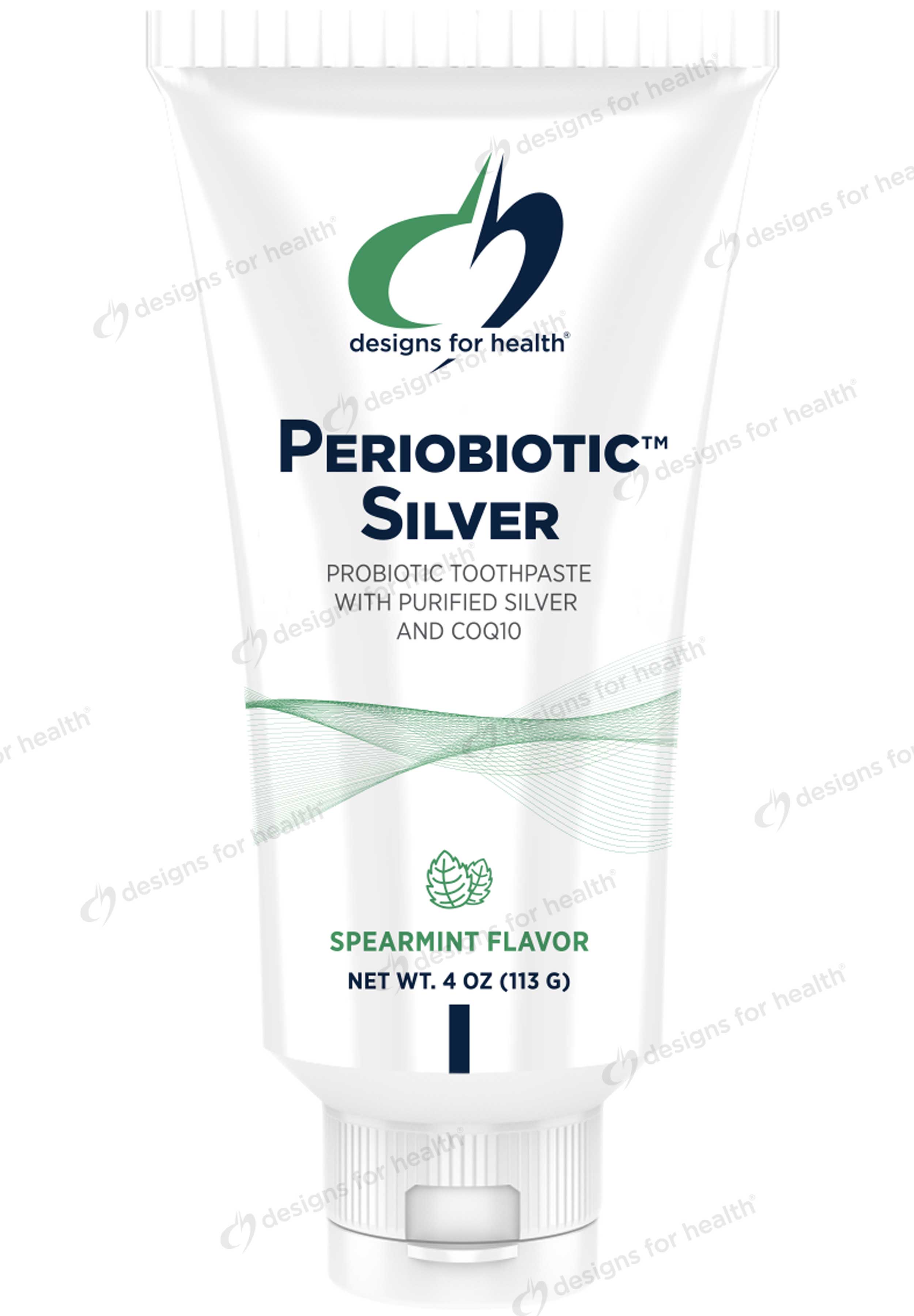 Designs for Health PerioBiotic Silver (Probiotic Toothpaste)
