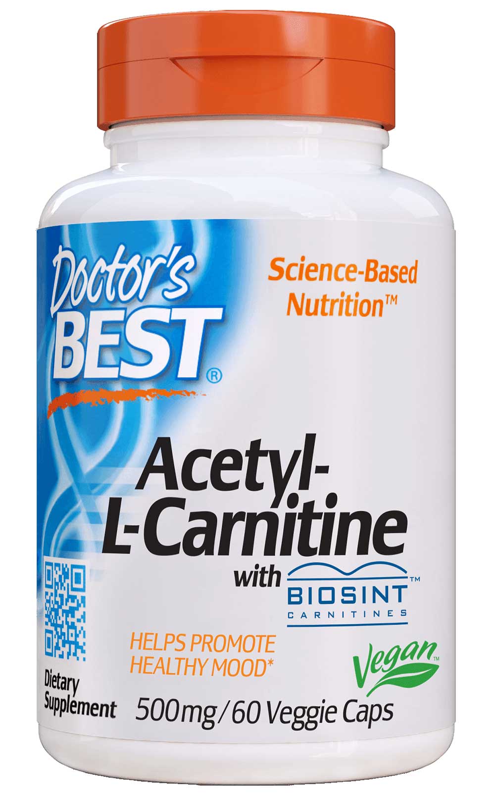 Doctor's Best Acetyl-L-Carnitine 500 mg with Biosint