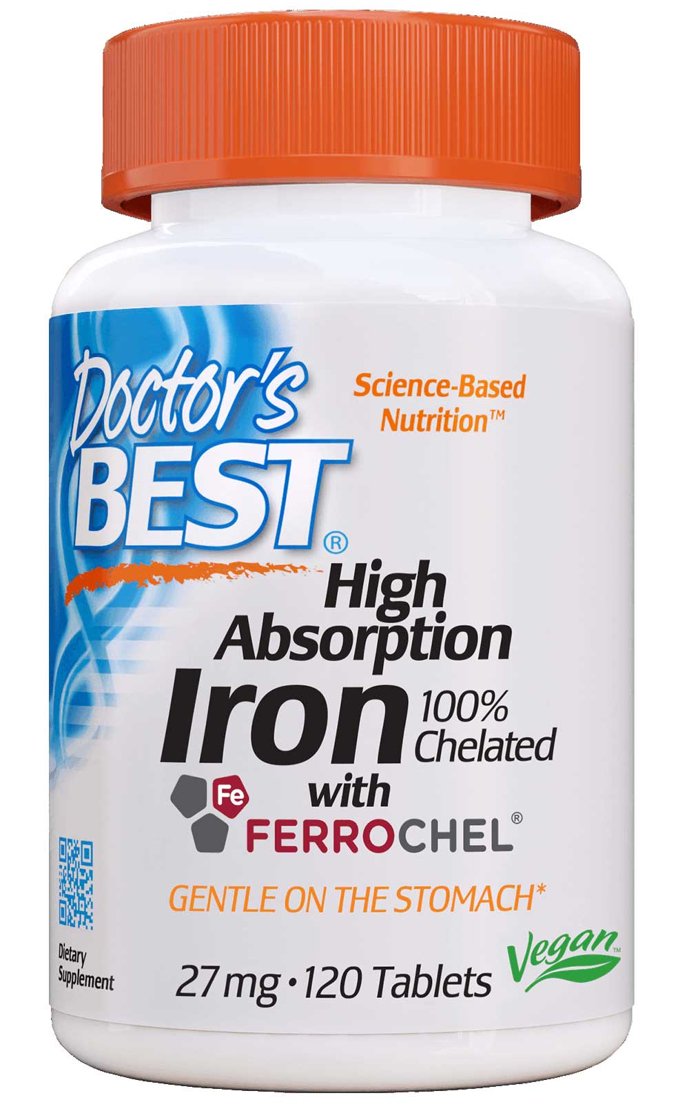 Doctor's Best High Absorption Iron with Ferrochel