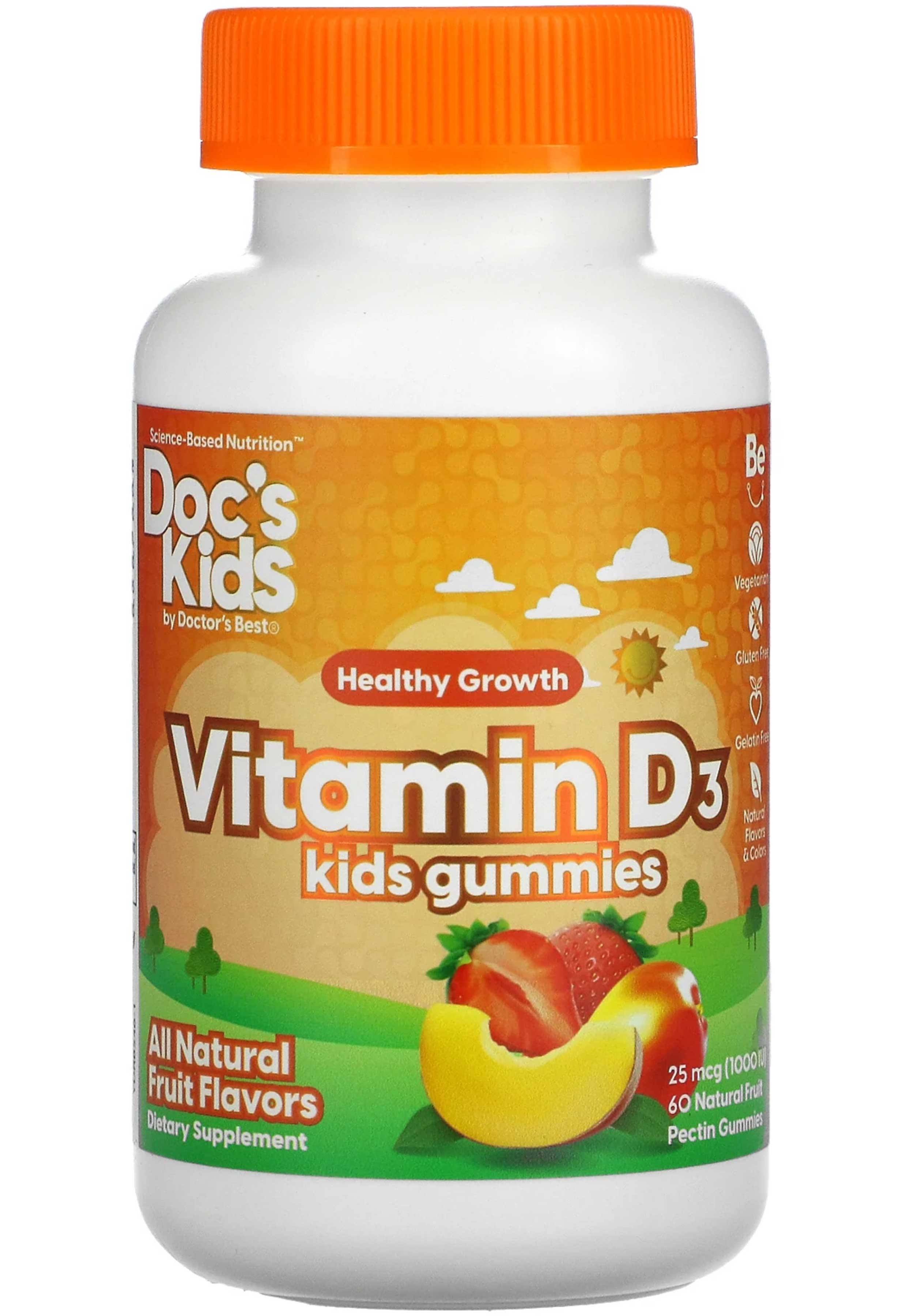 Doctor's Best Vitamin D3 Kids Gummies