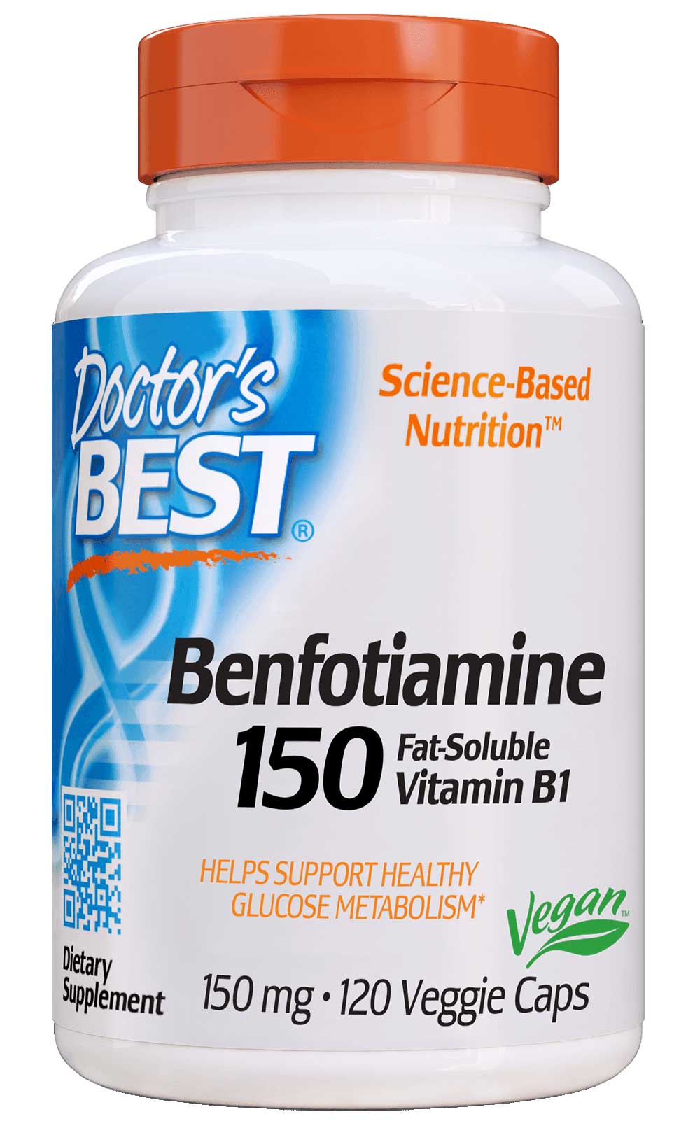 Doctor's Best Benfotiamine 150mg