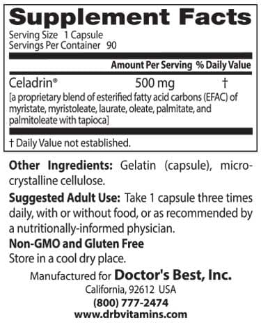 Doctor's Best Celadrin® 500 mg