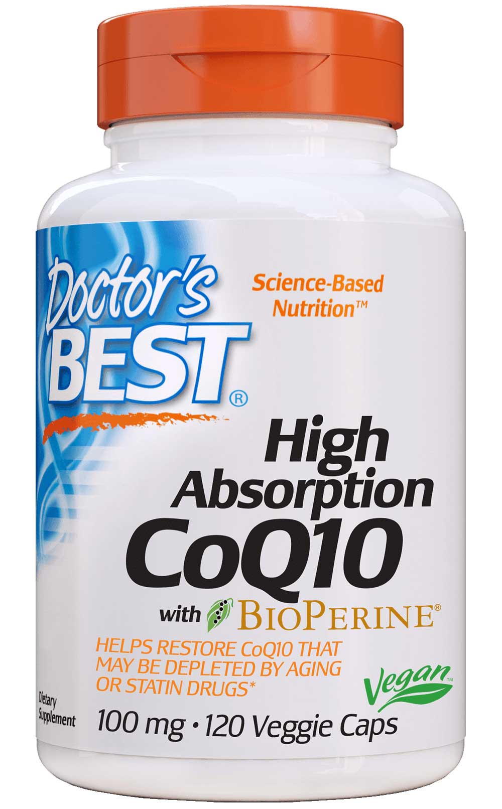 Doctor's Best High Absorption CoQ10 with BioPerine 100 mg (Veggie Caps)