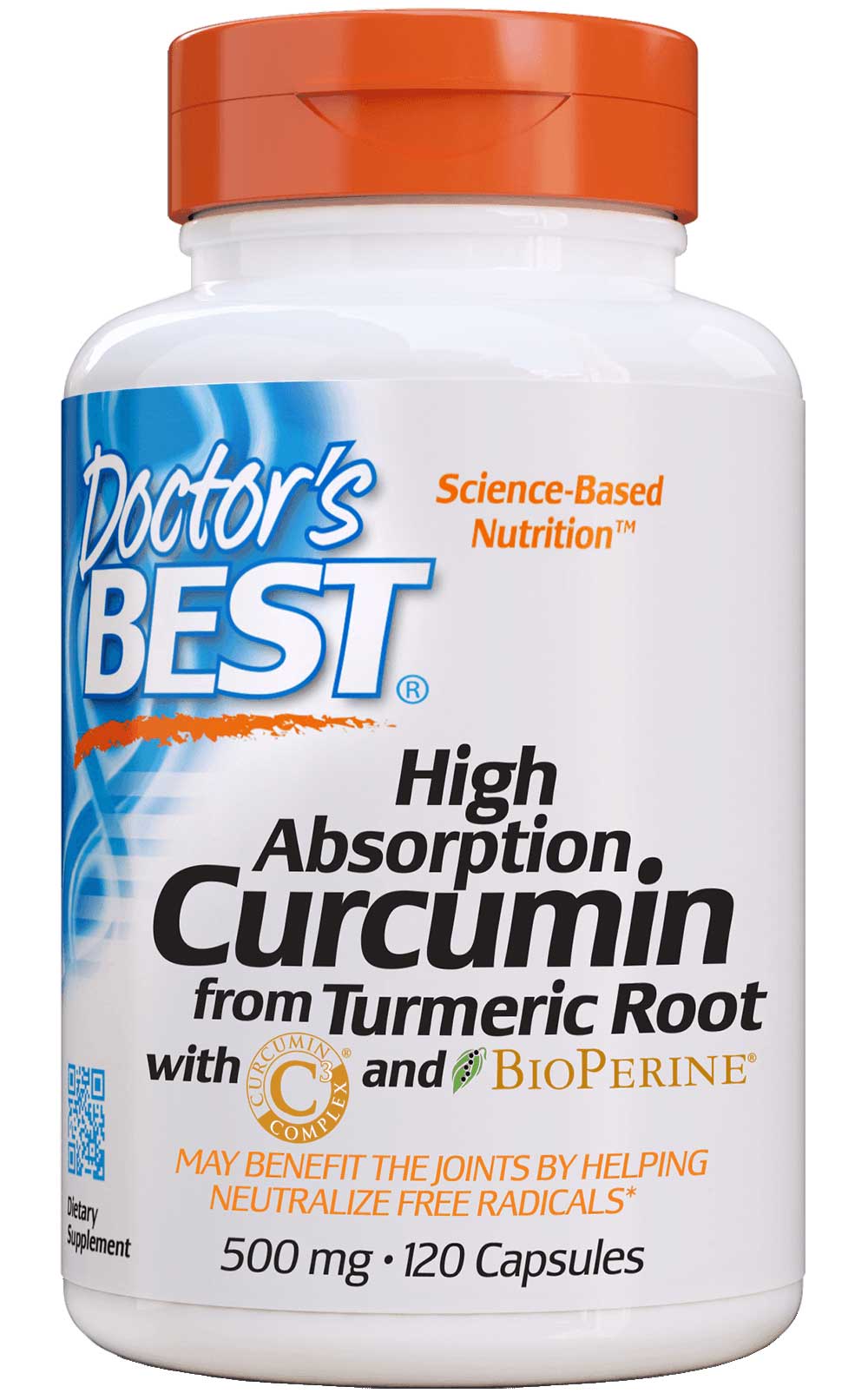 Doctor's Best High Absorption Curcumin from Turmeric Root 500mg