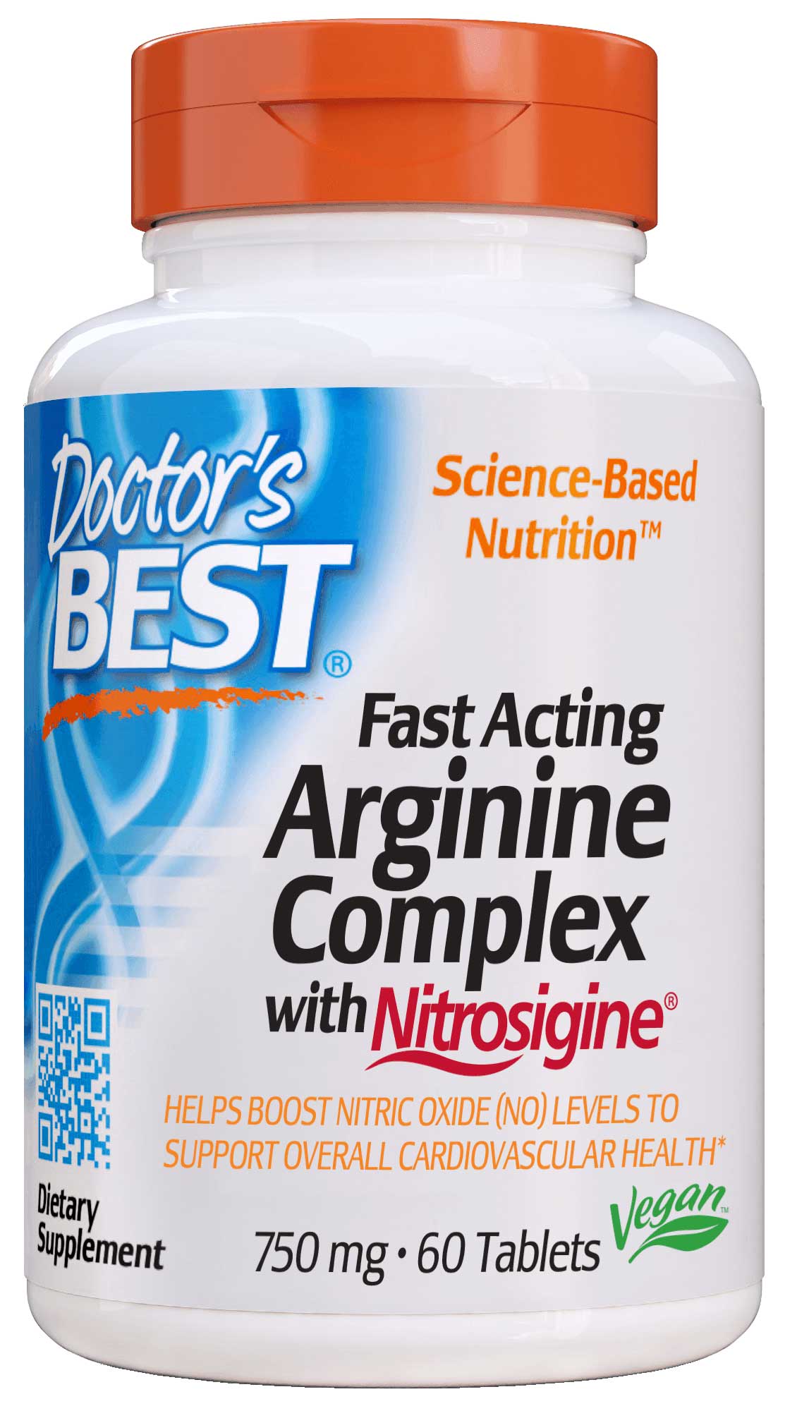 Doctor's Best Fast Acting Arginine Complex with Nitrosigine