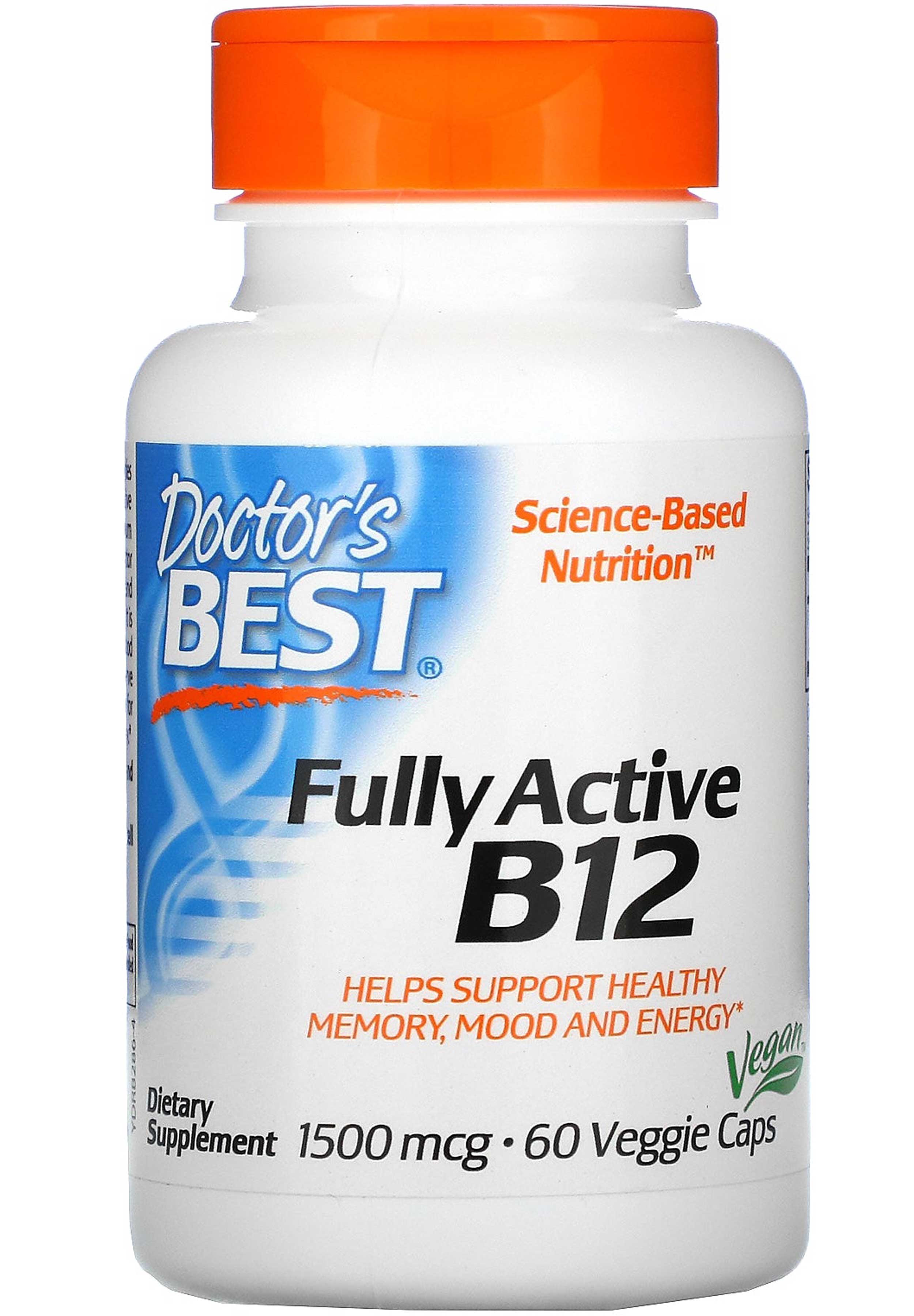Doctor's Best Fully Active B12 1500mcg