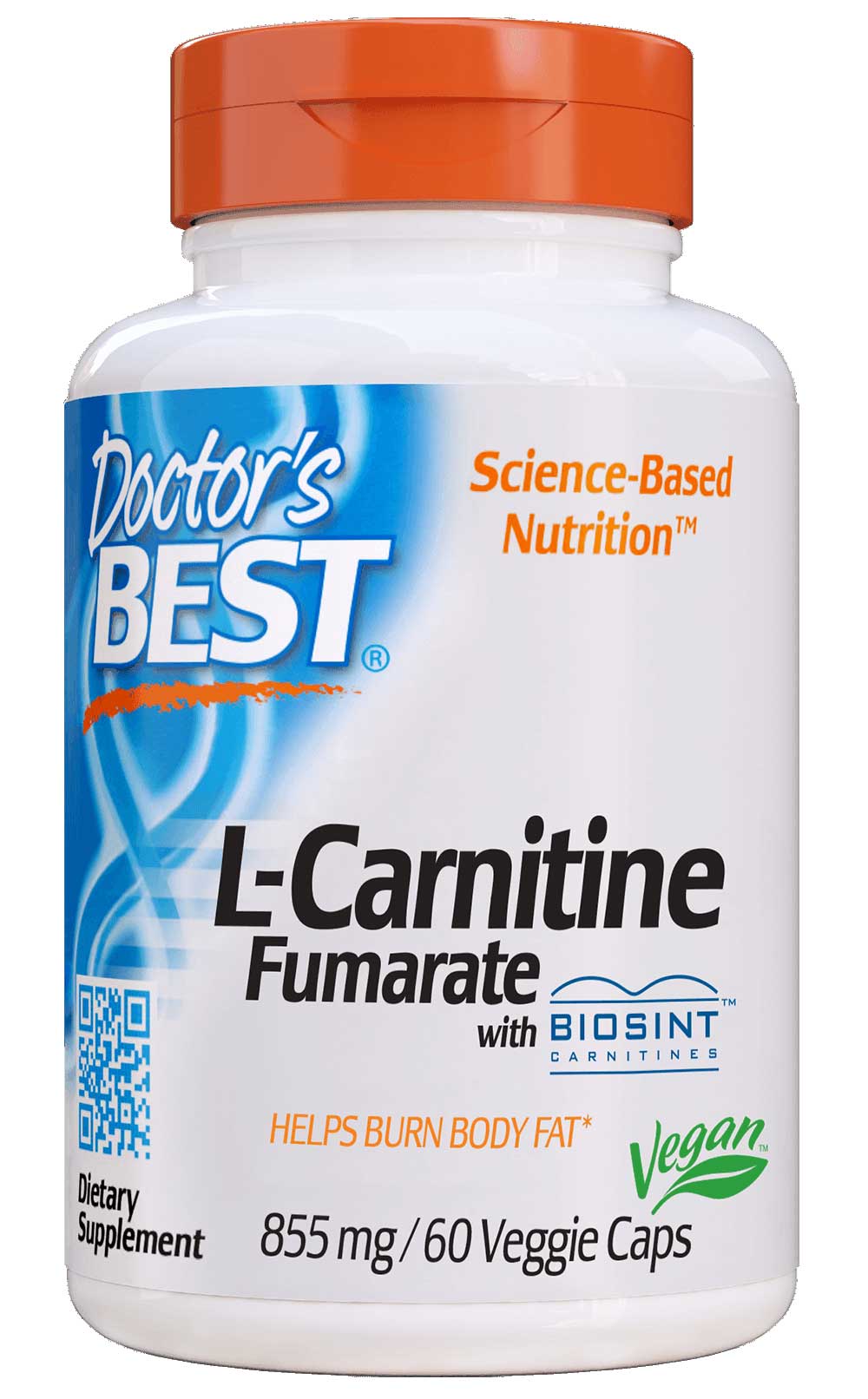 Doctor's Best L-Carnitine Fumarate with Biosint™ Carnitines 855 mg