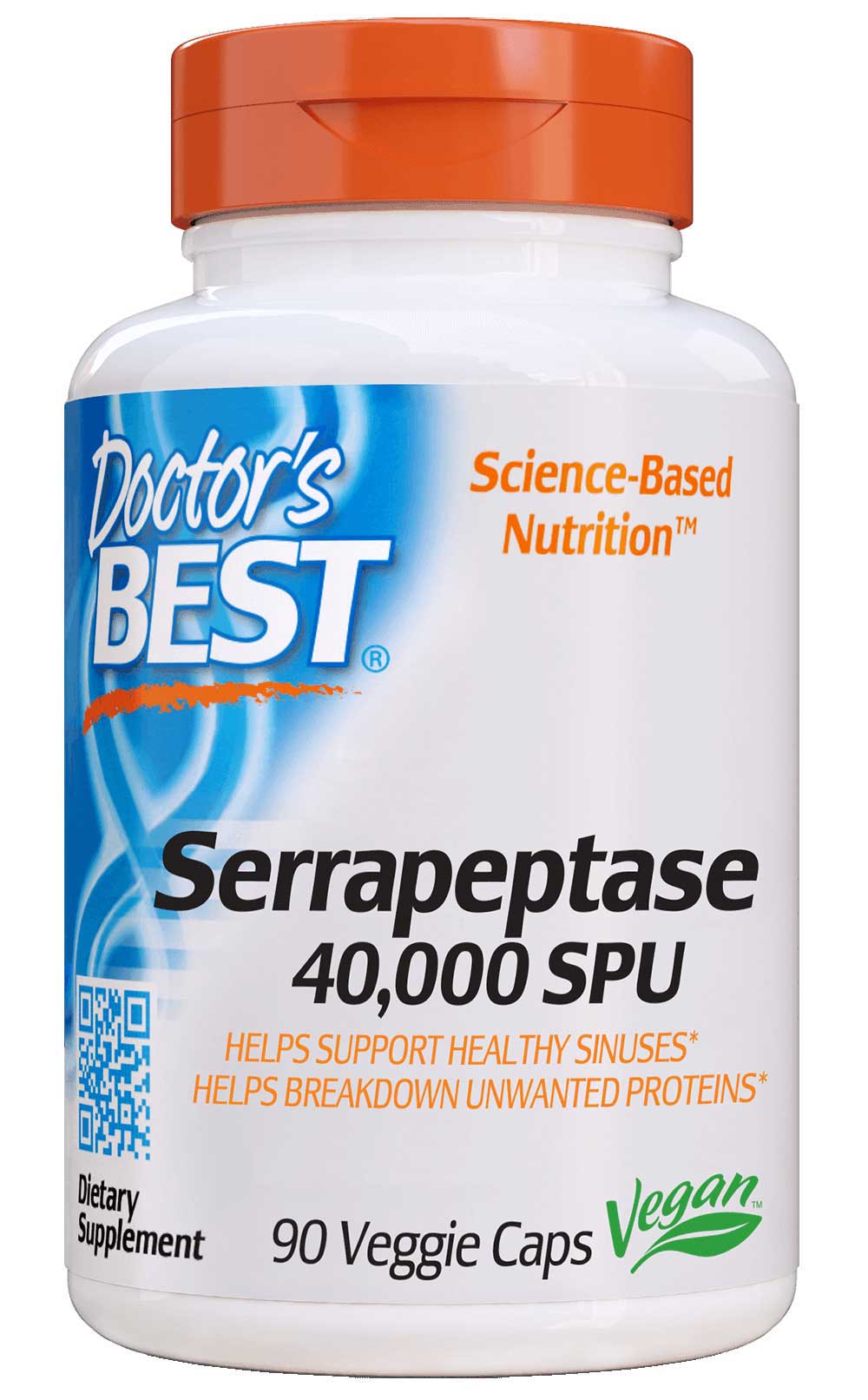 Doctor's Best Serrapeptase 40,000 SPU
