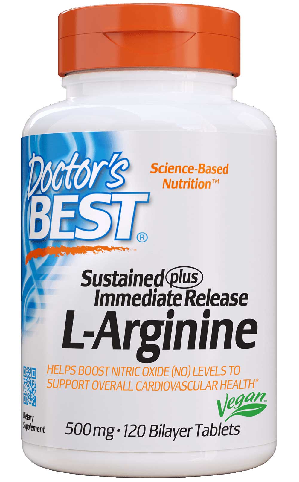 Doctor's Best Sustained plus Immediate Release L-Arginine