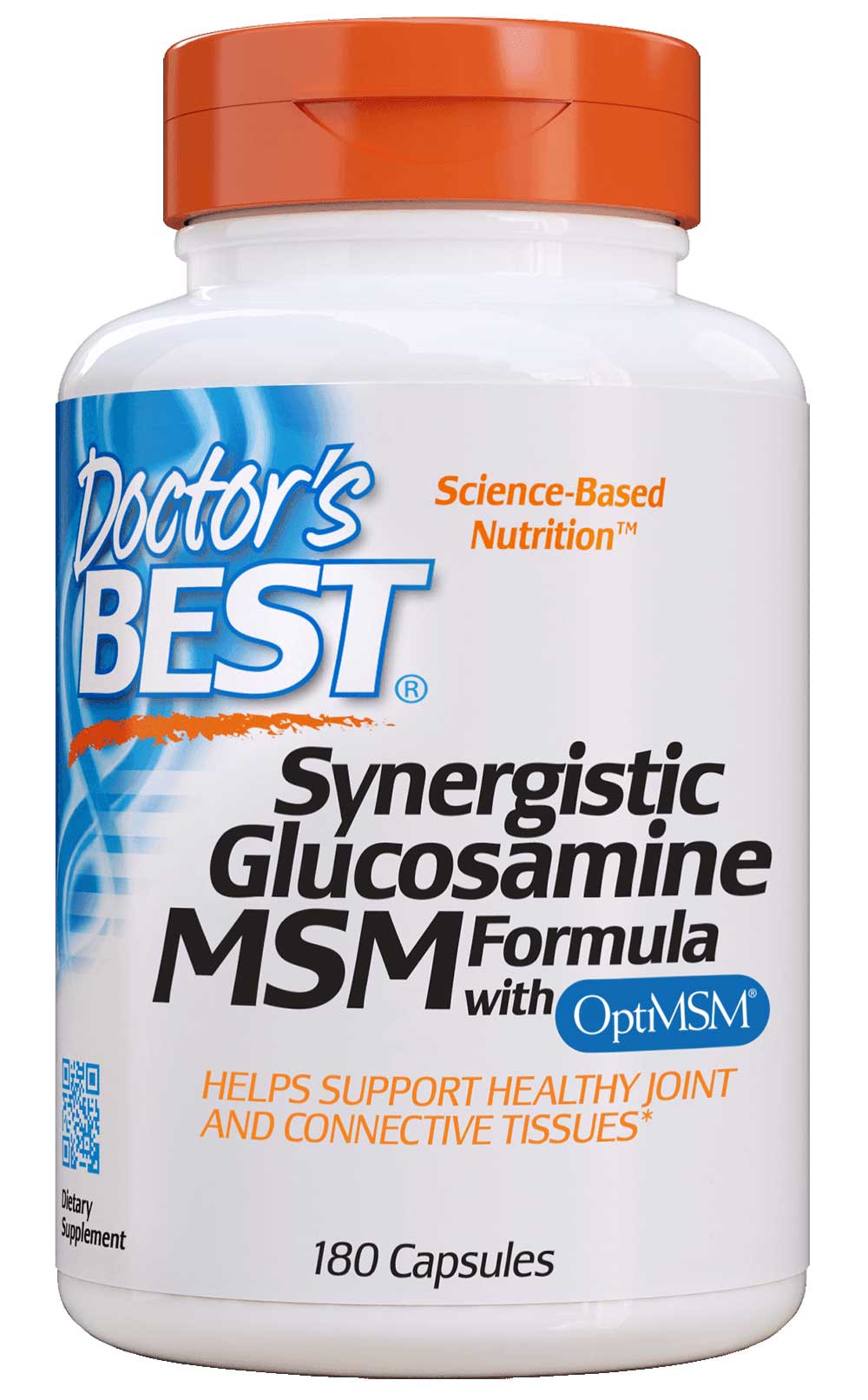 Doctor's Best Synergistic Glucosamine MSM Formula with OptiMSM