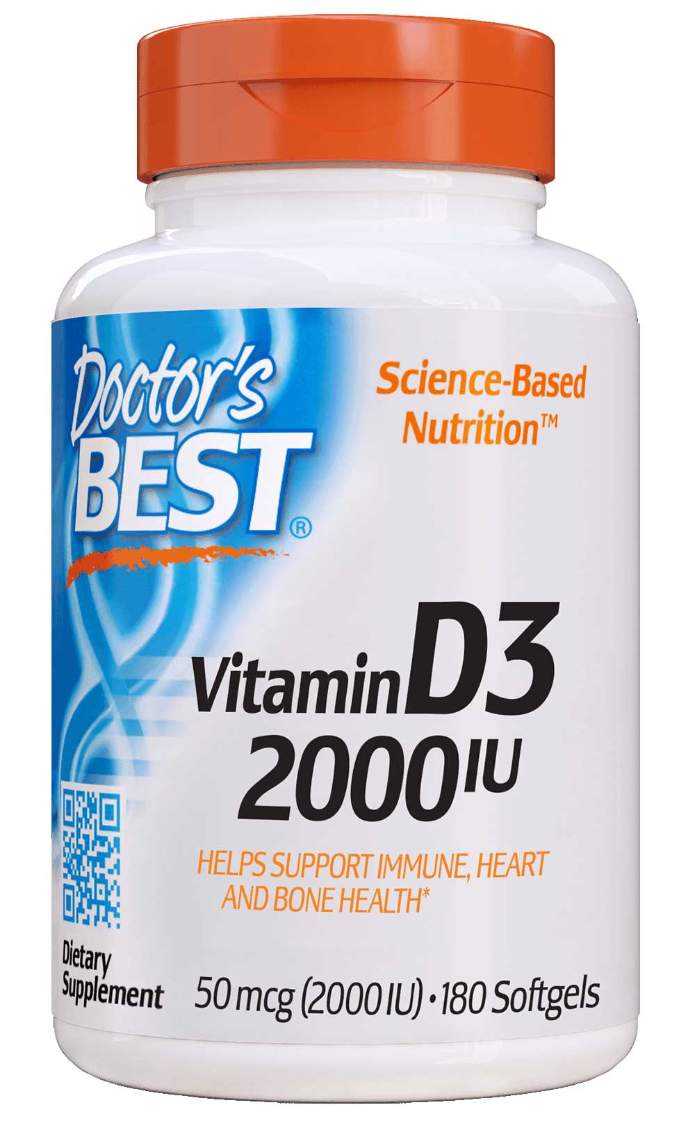 Doctor's Best Vitamin D3 2000IU