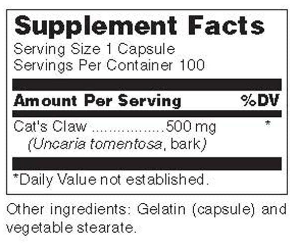 Douglas Laboratories Cat's Claw 500 mg