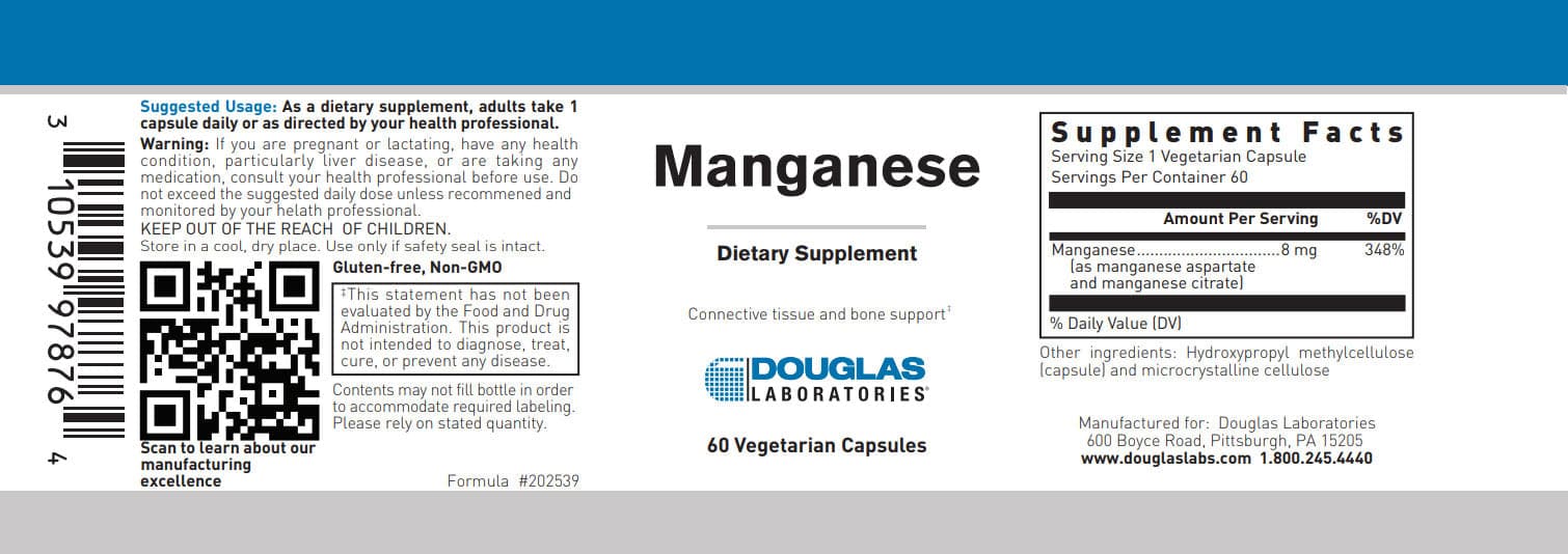 Douglas Laboratories Manganese