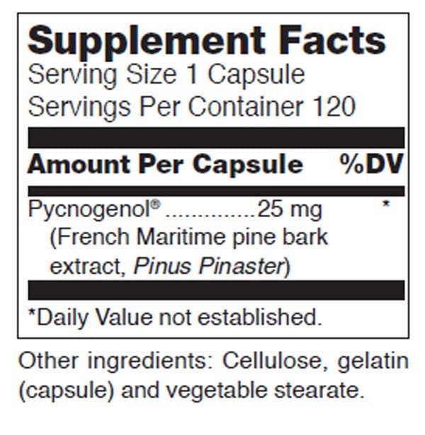 Douglas Laboratories Pycnogenol (25 mg capsules)