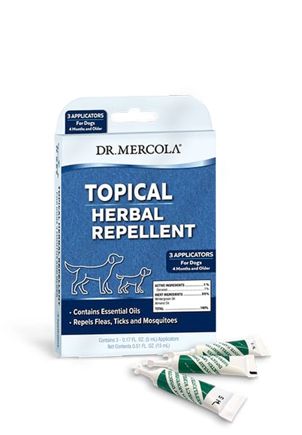 Dr. Mercola SpotOn Herbal Repellent Dogs