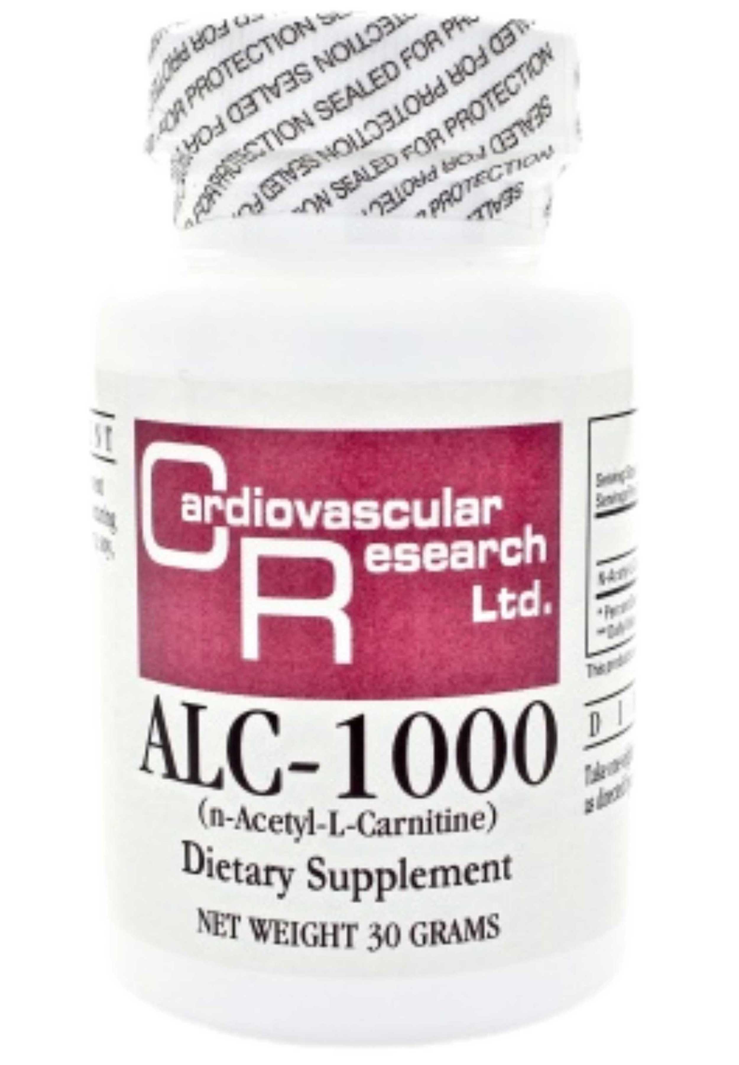 Ecological Formulas/Cardiovascular Research ALC 1000
