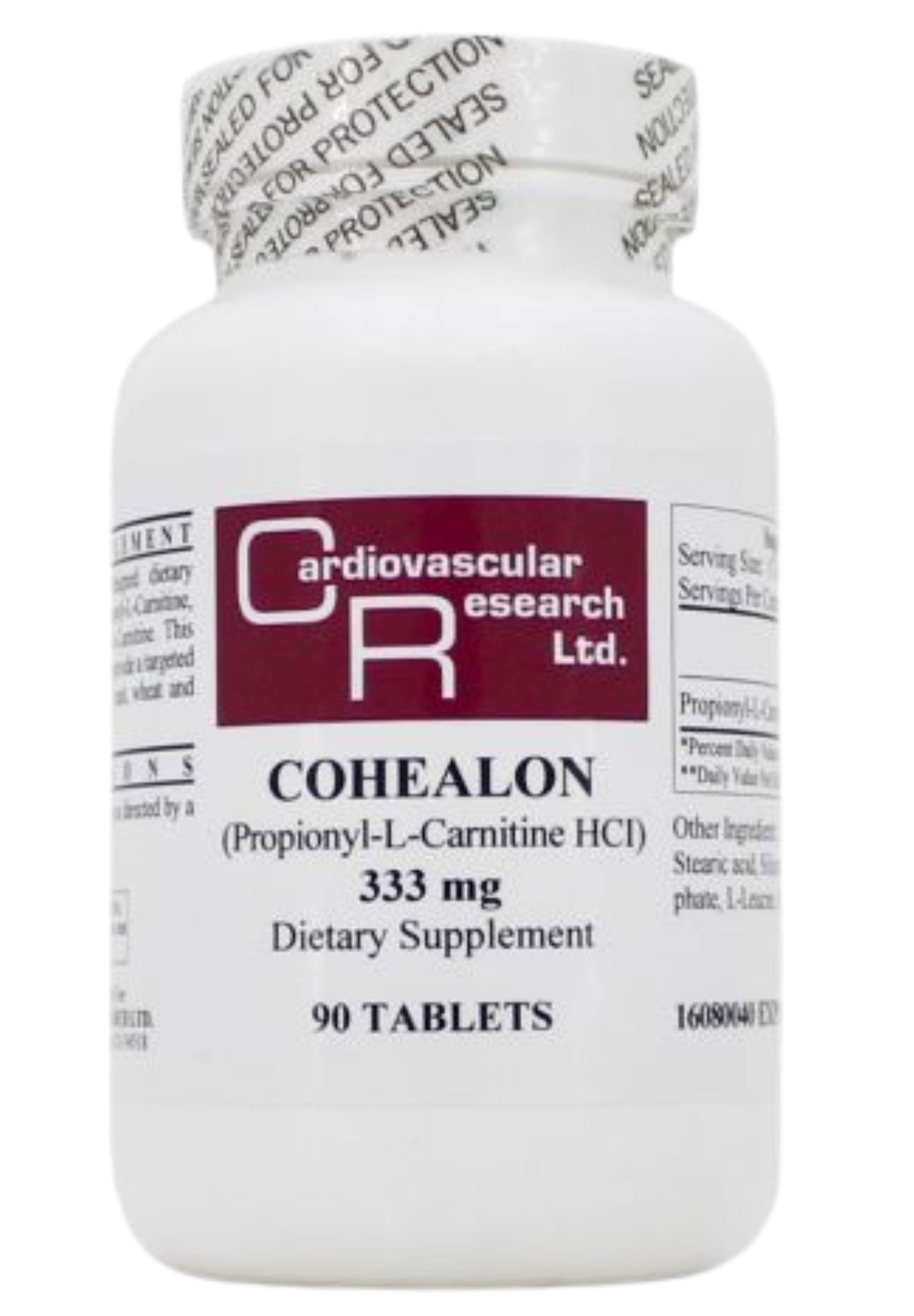 Ecological Formulas/Cardiovascular Research Cohealon (Propionyl-L-Cartinine HCl)