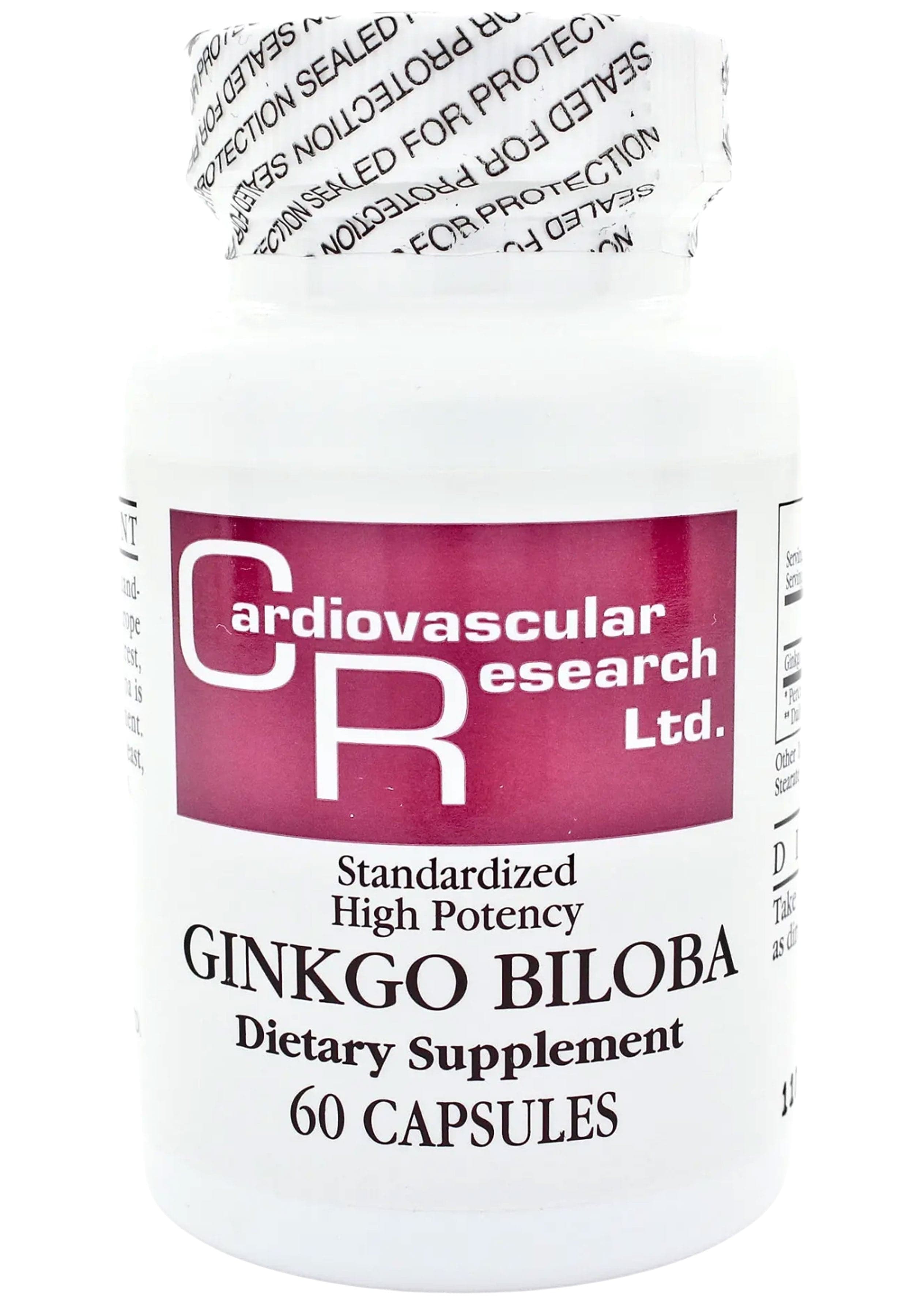 Ecological Formulas/Cardiovascular Research Ginkgo Biloba 120mg
