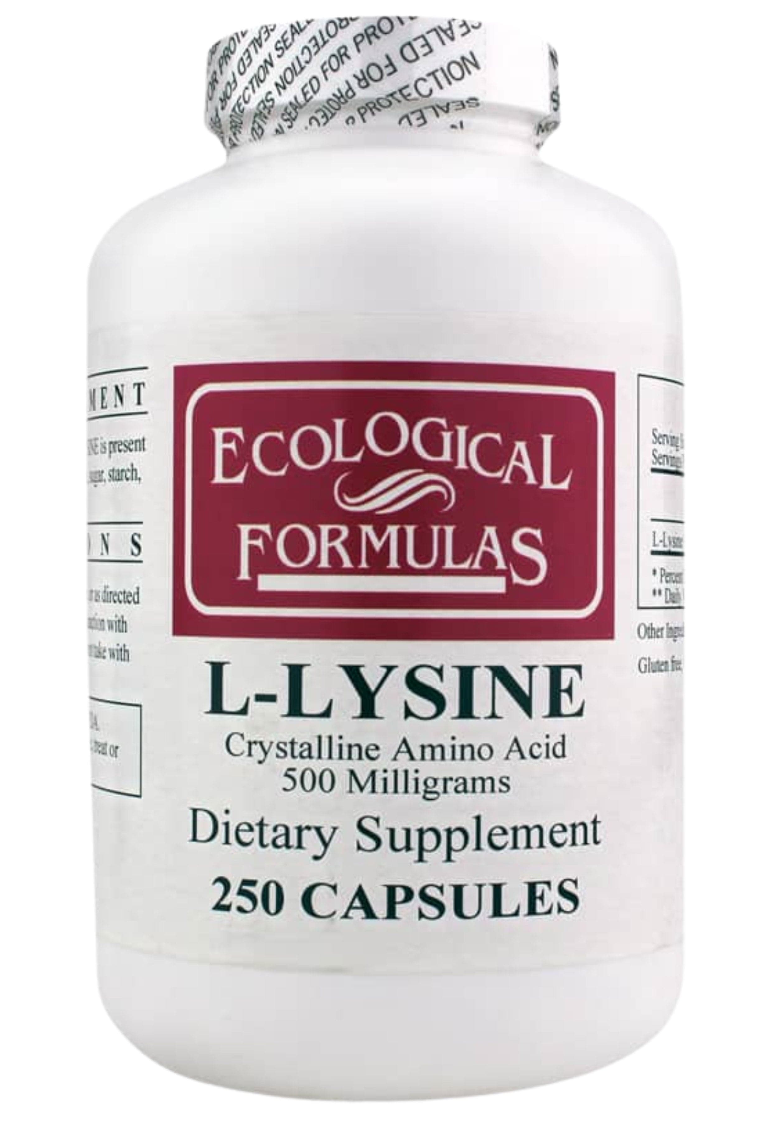 Ecological Formulas/Cardiovascular Research L-Lysine 500 mg