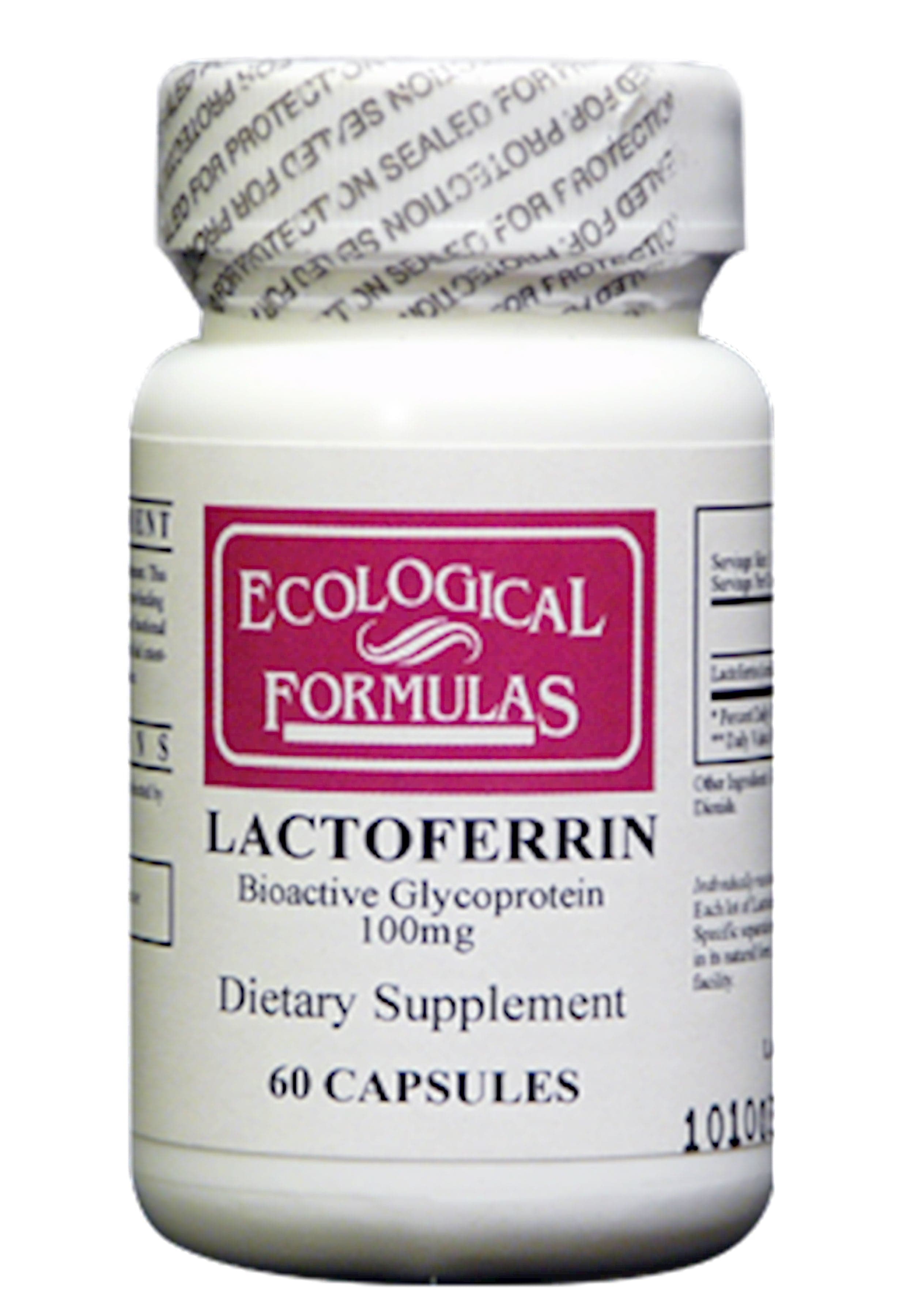 Ecological Formulas/Cardiovascular Research Lactoferrin 100mg