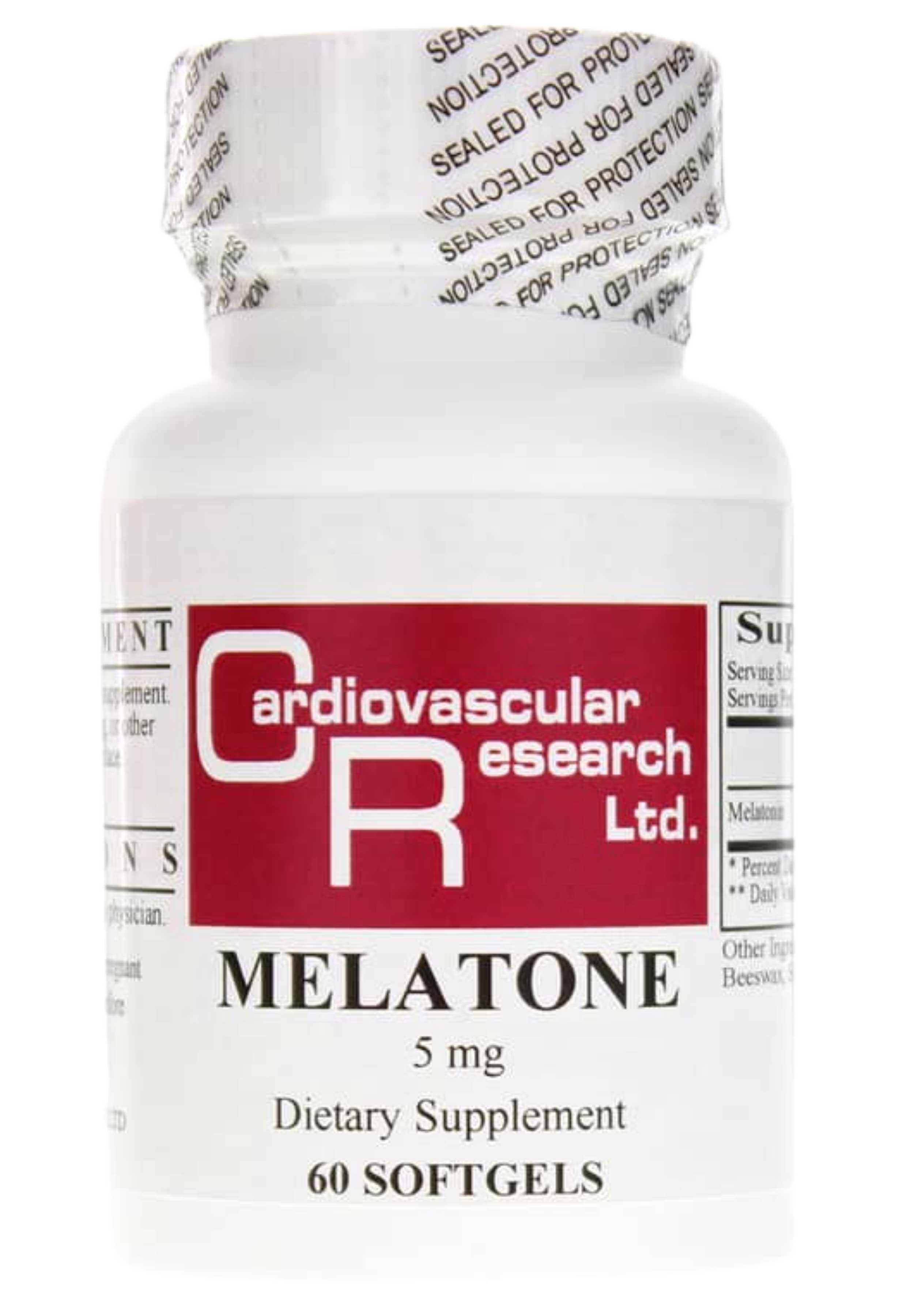 Ecological Formulas/Cardiovascular Research Melatone 5 mg