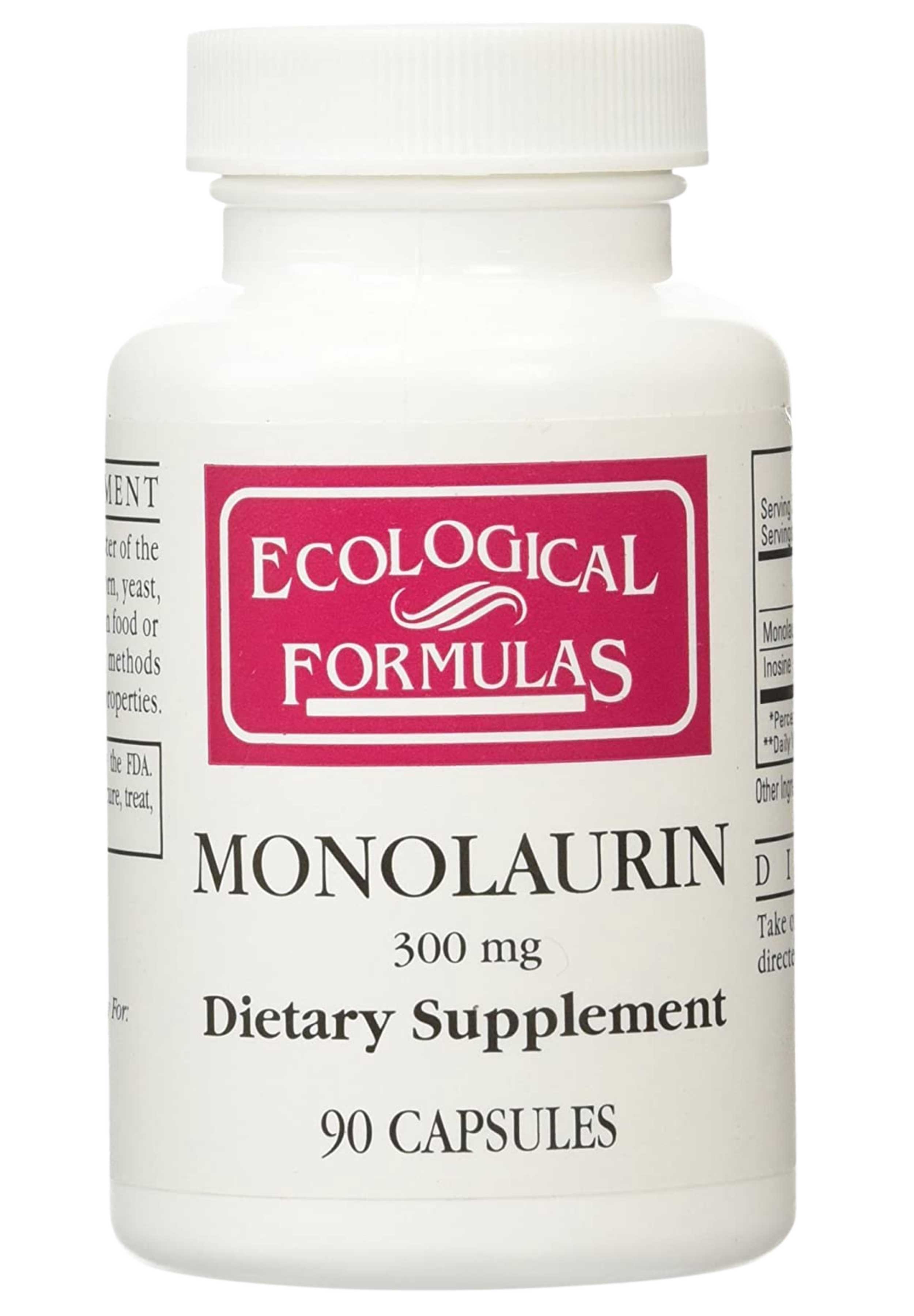 Ecological Formulas/Cardiovascular Research Monolaurin 300 mg