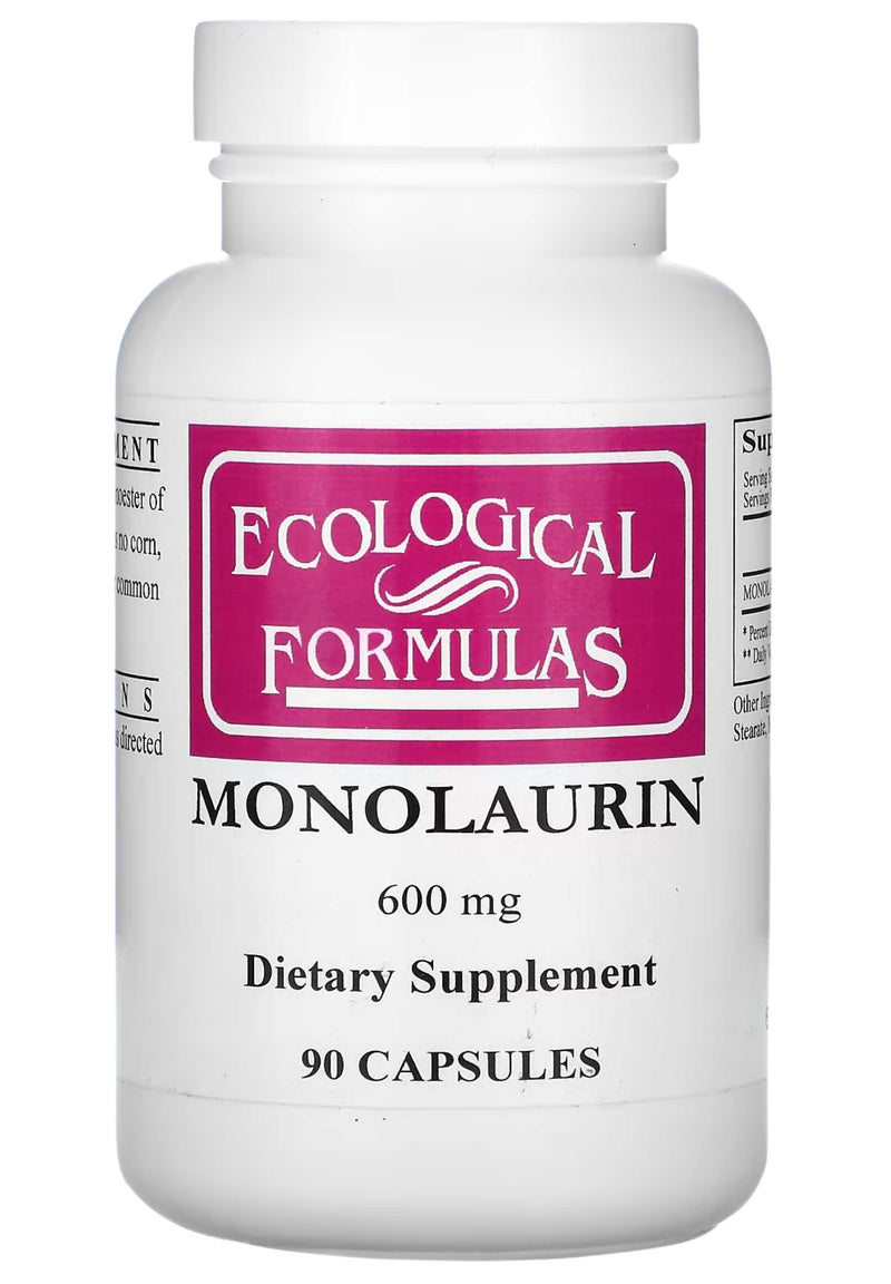 Ecological Formulas/Cardiovascular Research Monolaurin 600 mg