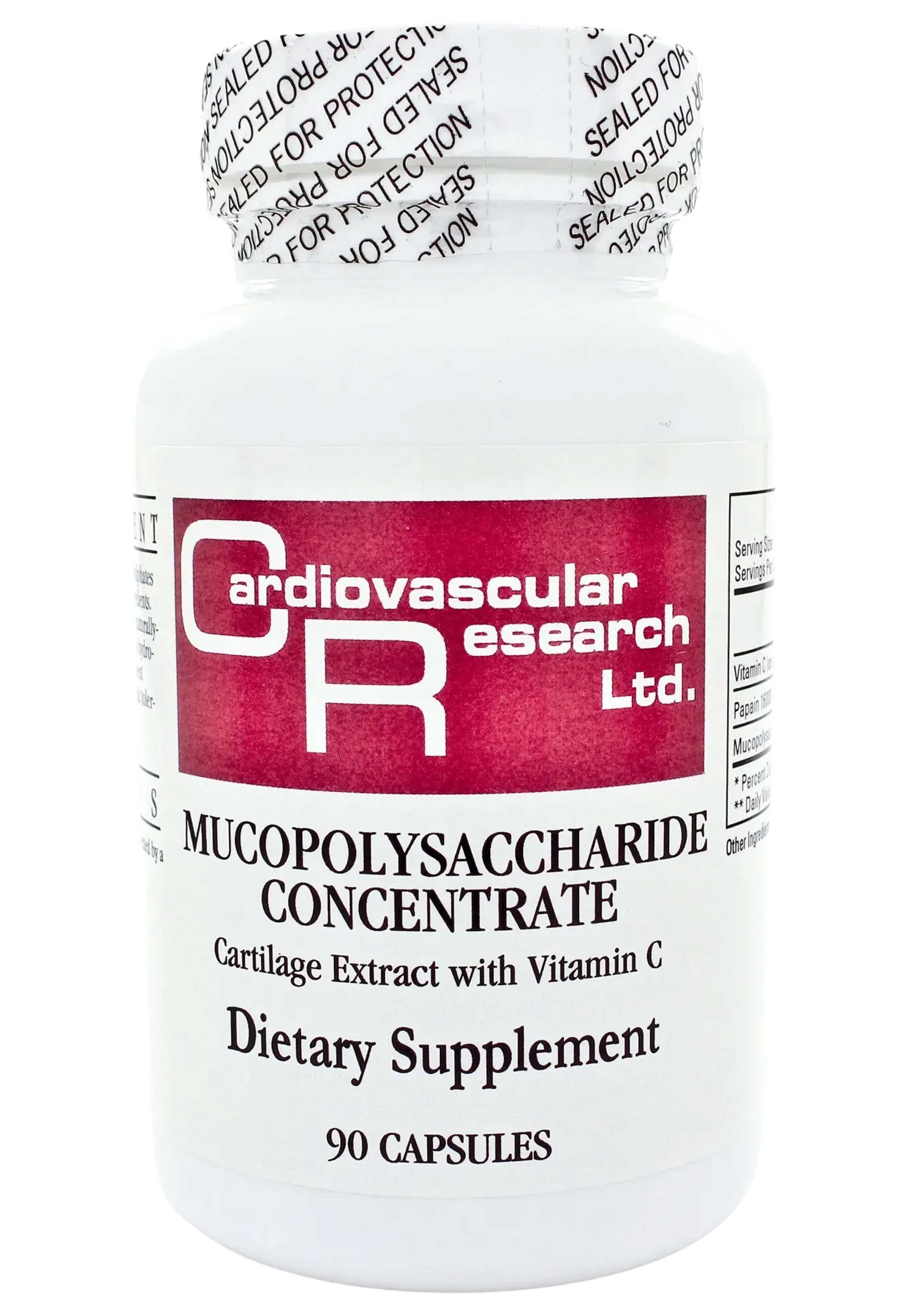 Ecological Formulas/Cardiovascular Research Mucopolysaccharide Concentrate