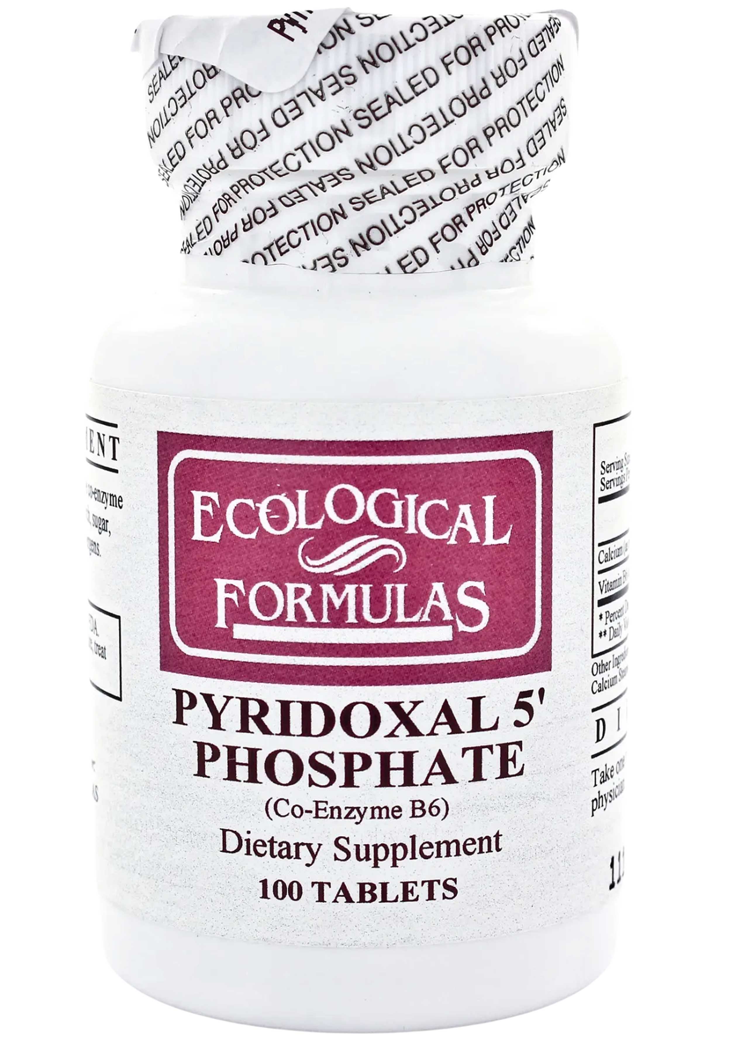 Ecological Formulas/Cardiovascular Research Pyridoxal 5' Phosphate