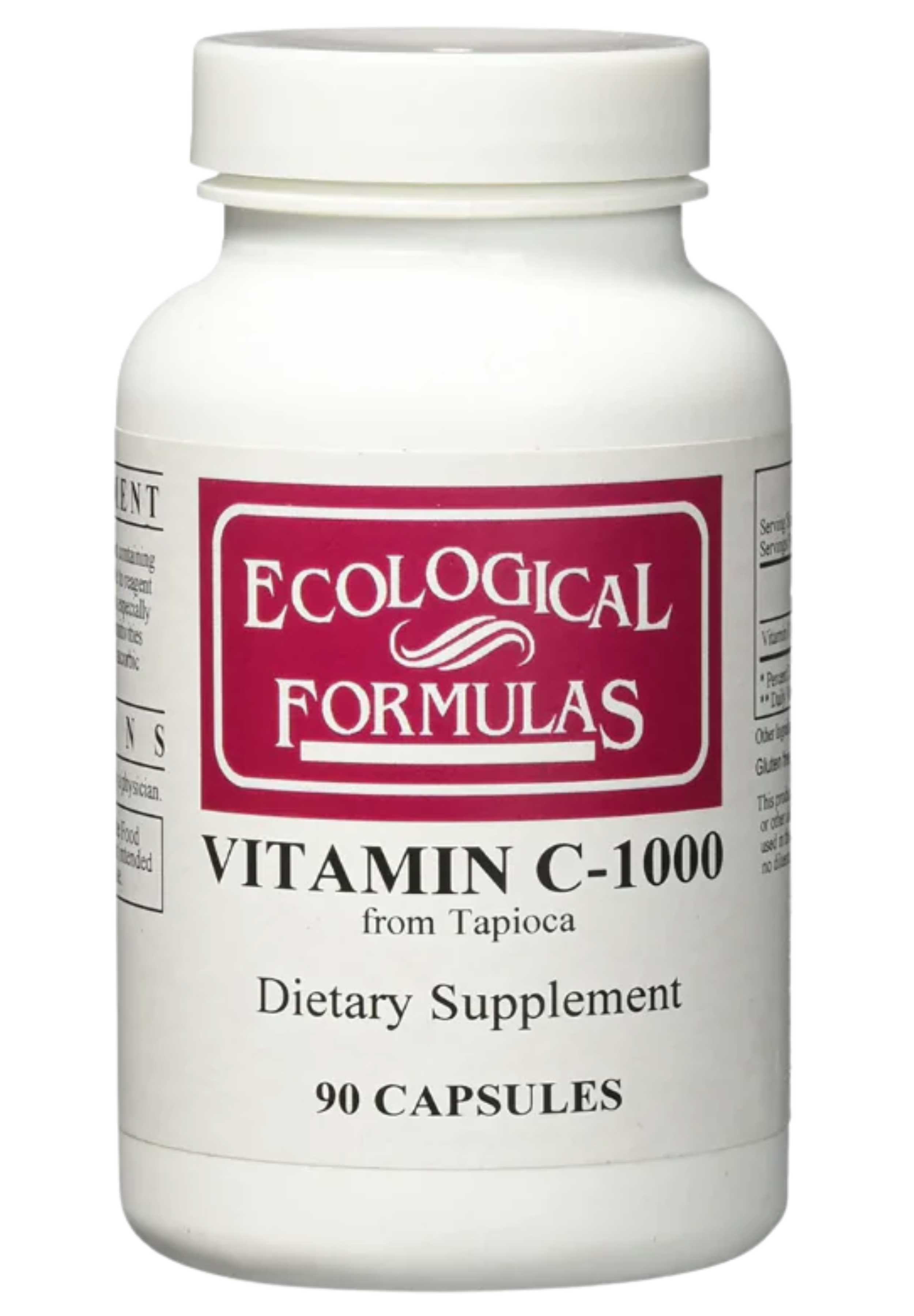 Ecological Formulas/Cardiovascular Research Vitamin C-1000 from Tapioca