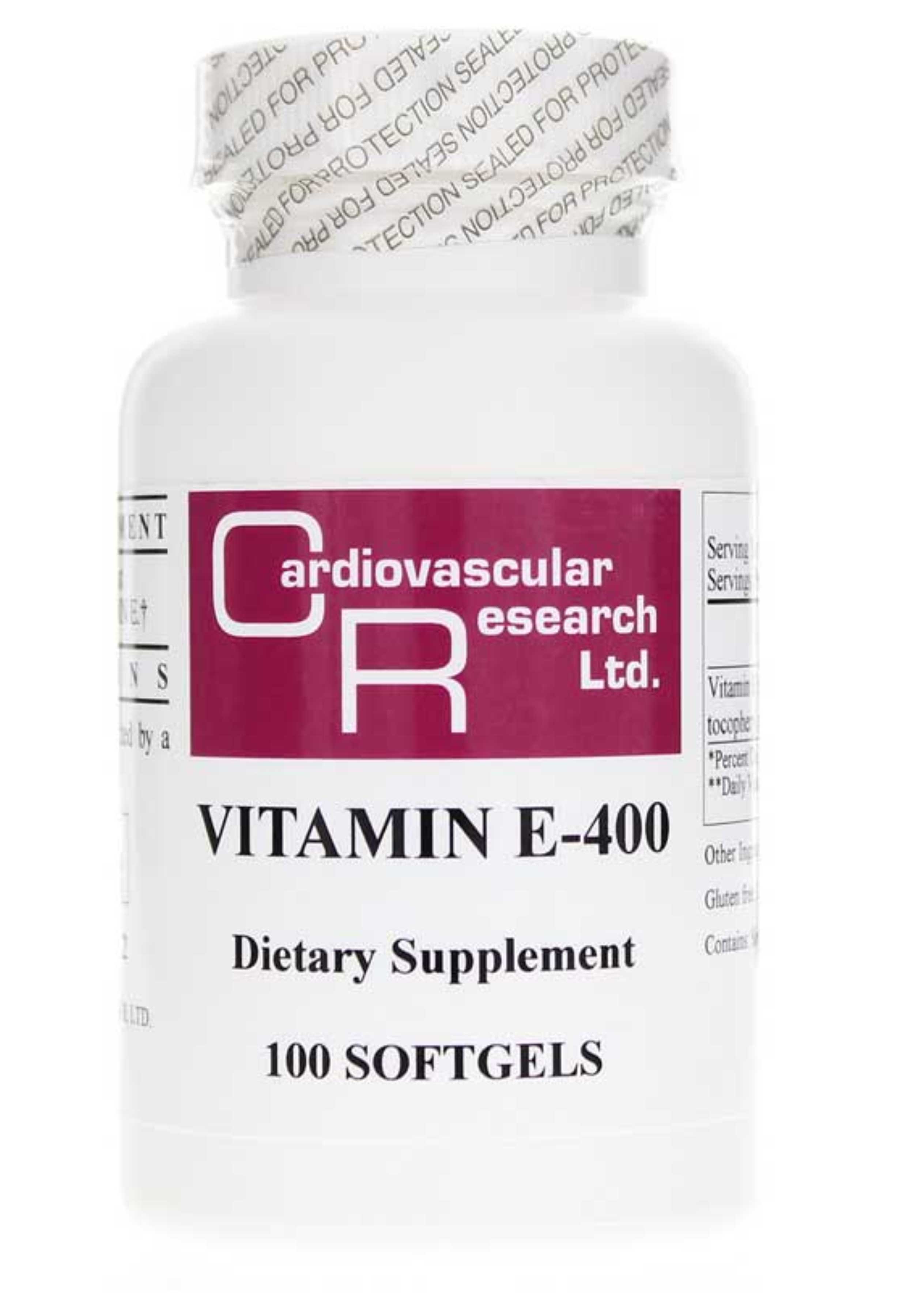 Ecological Formulas/Cardiovascular Research Vitamin E-400