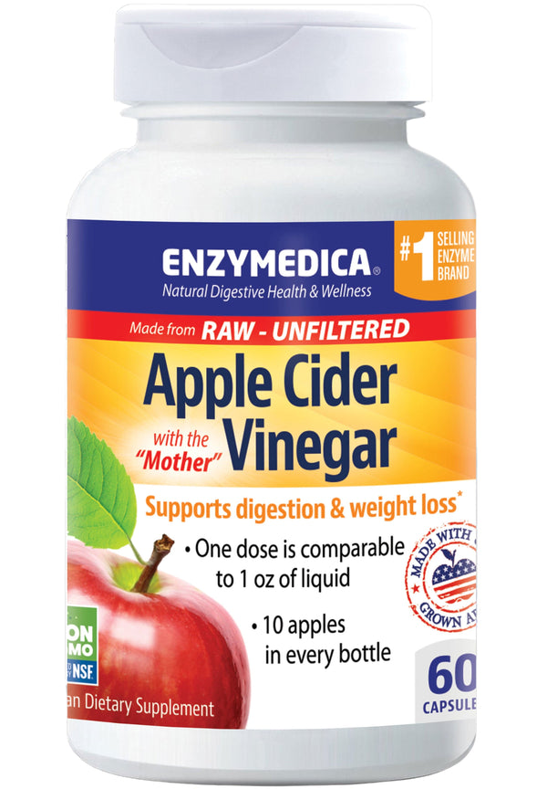 Enzymedica Apple Cider Vinegar Capsules